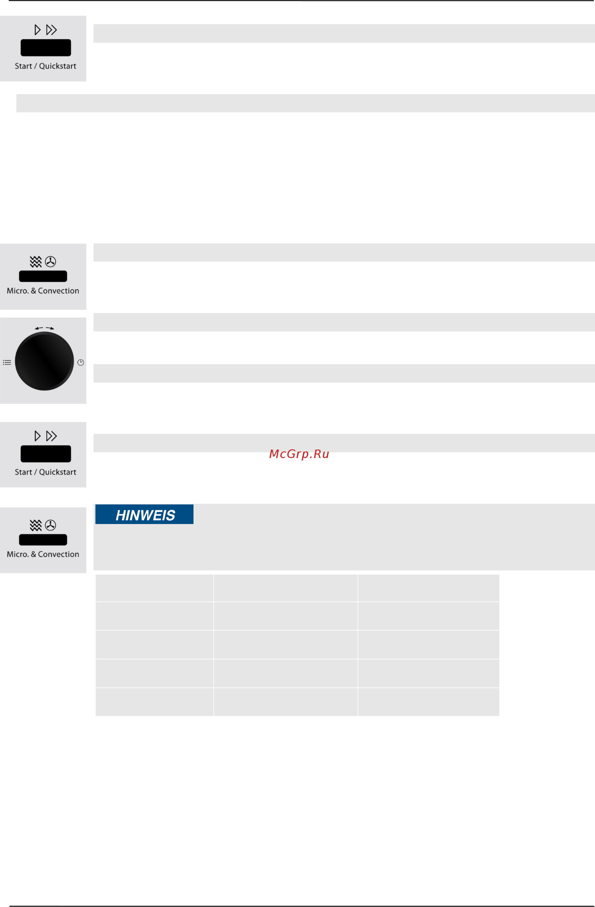 Caso MCG30 Ceramic сhef [63/186] Please note