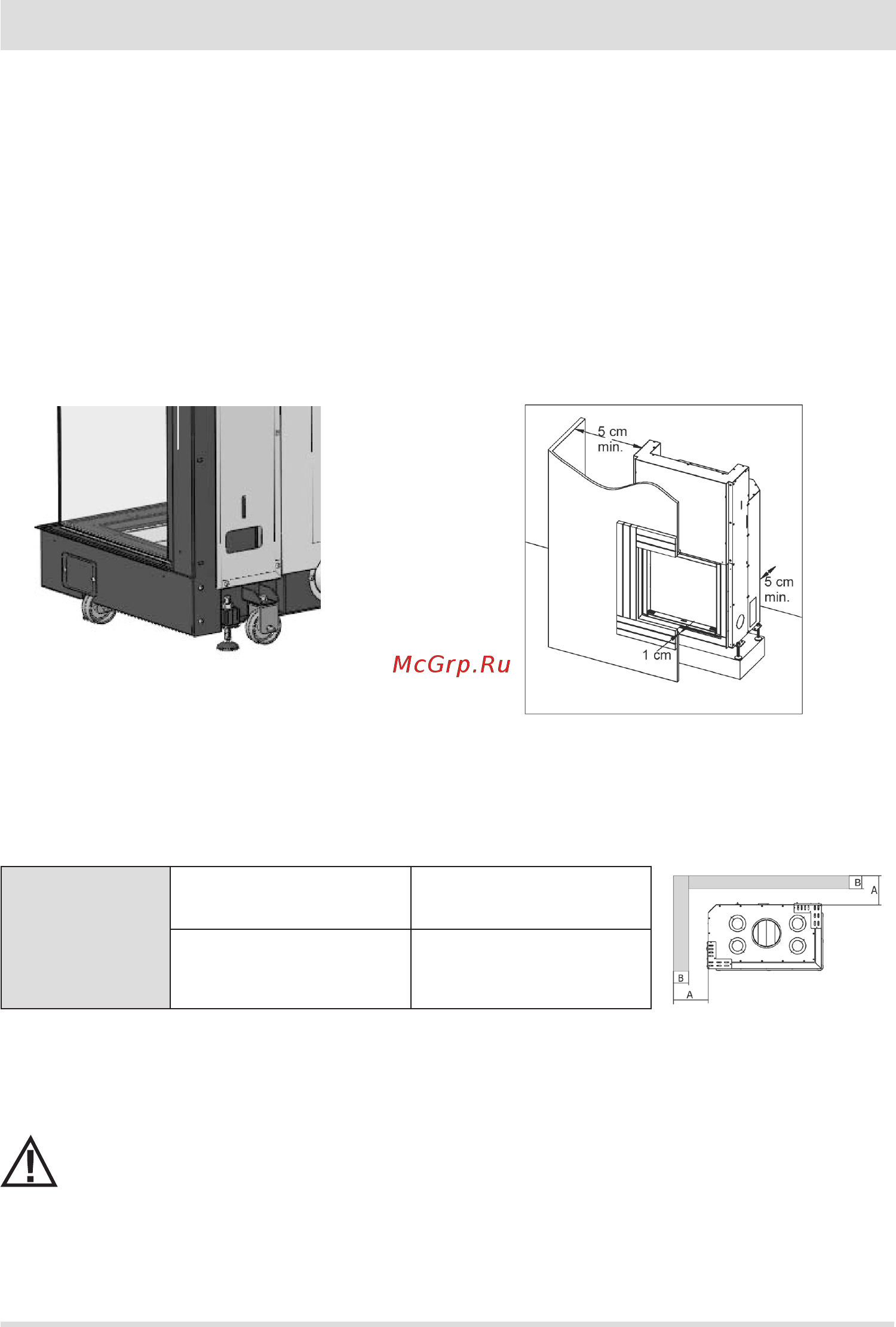 MCZ Forma T95 [25/40] Installation and assembly