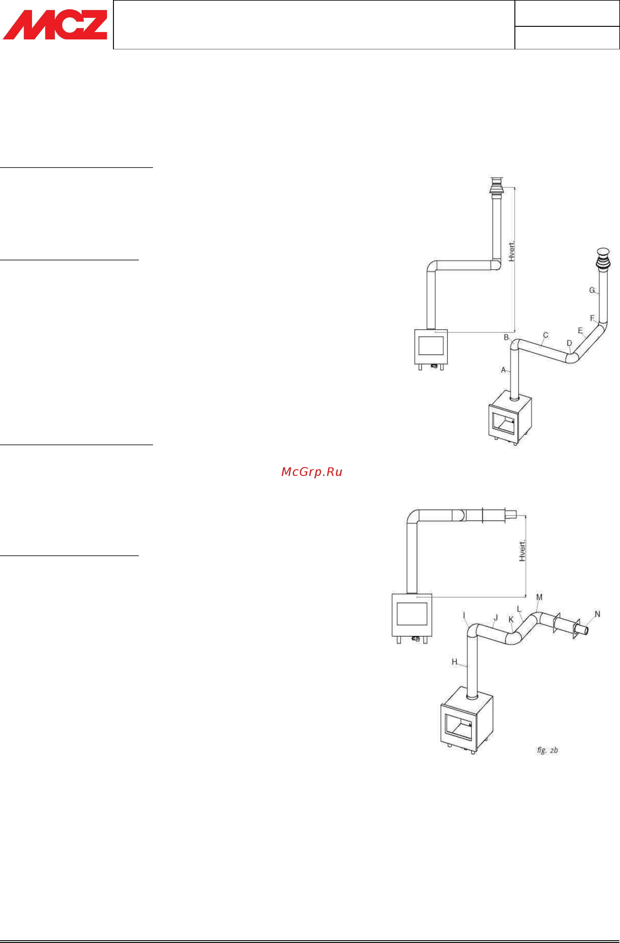 MCZ Forma Gas 75 [91/120] Sample computations