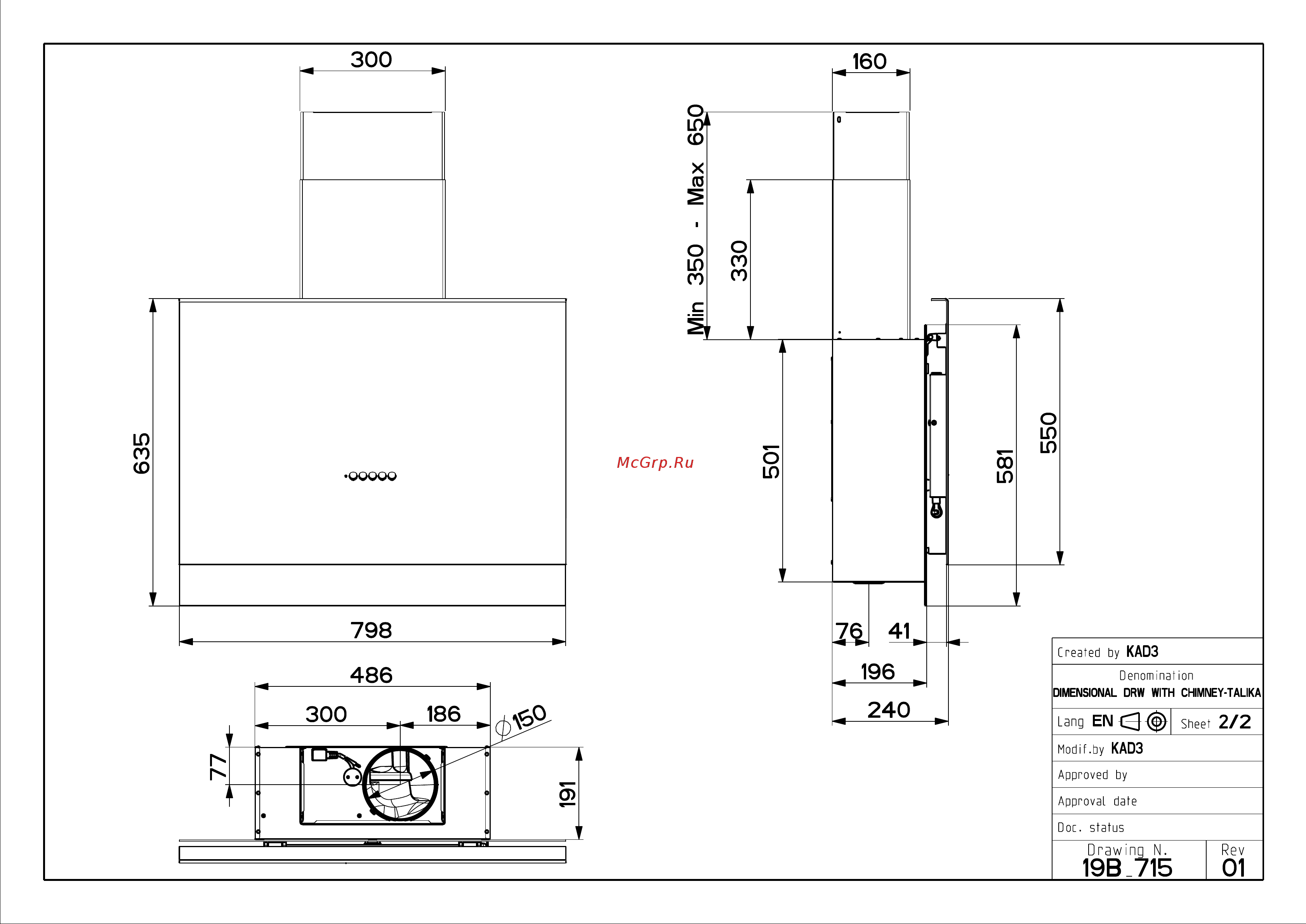 Faber TALIKA CT A80 (110.0456.272) Схема онлайн [2/2] 280434