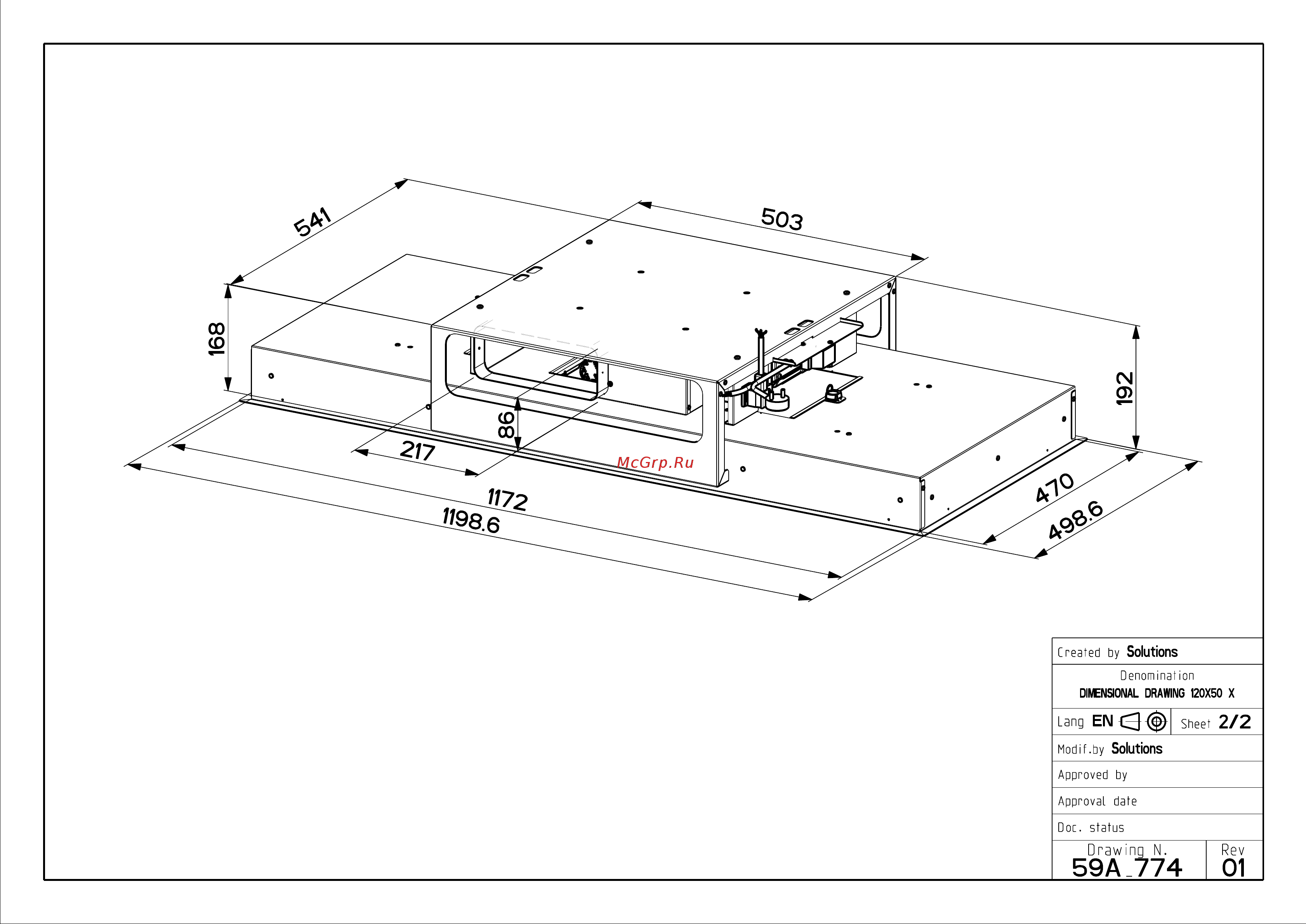 Faber HEAVEN 2.0 X FLAT A120 (110.0428.453) Схема онлайн [2/2] 280482