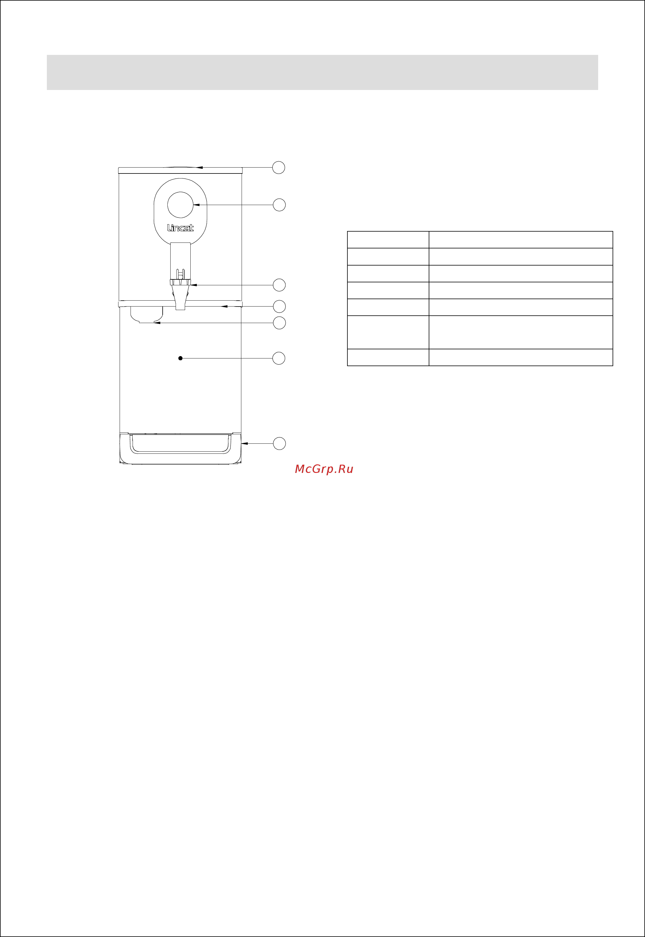Lincat EB6FX [5/12] Operating instructions