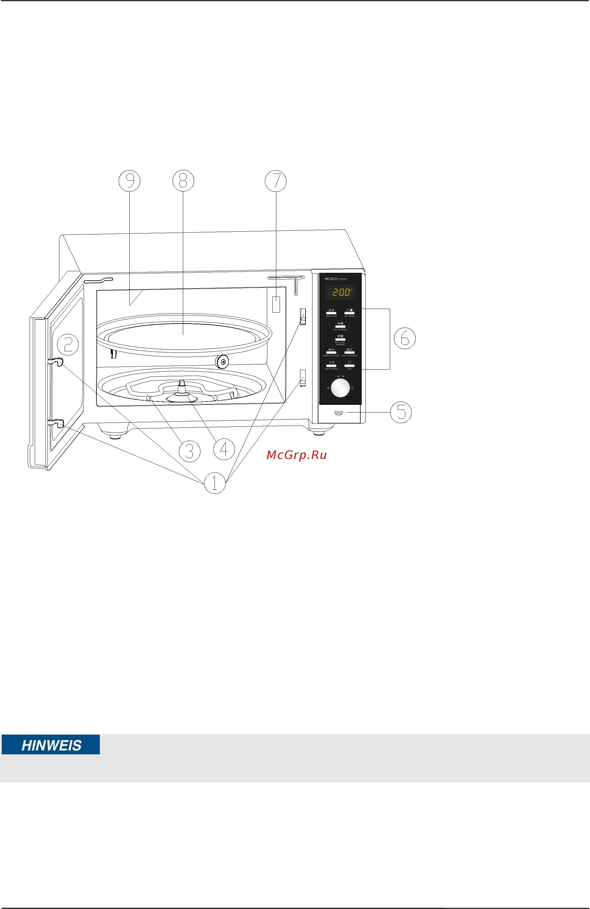 Caso MCDG 25 master [51/170] Design and function