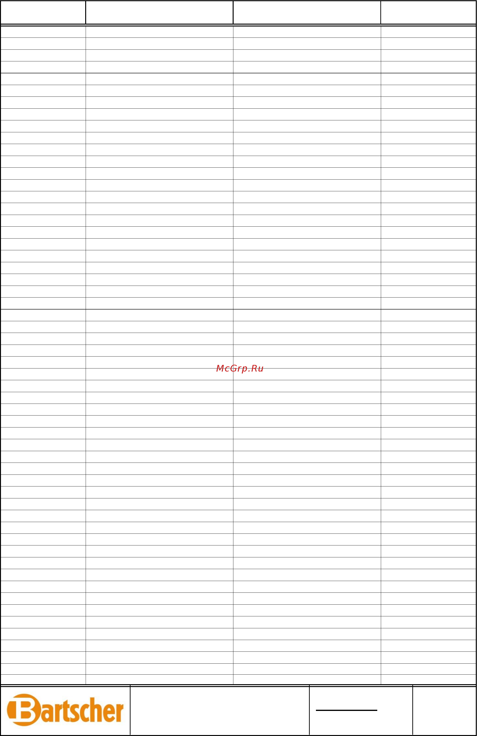 Bartscher 100322 Схема онлайн [2/2] 280705