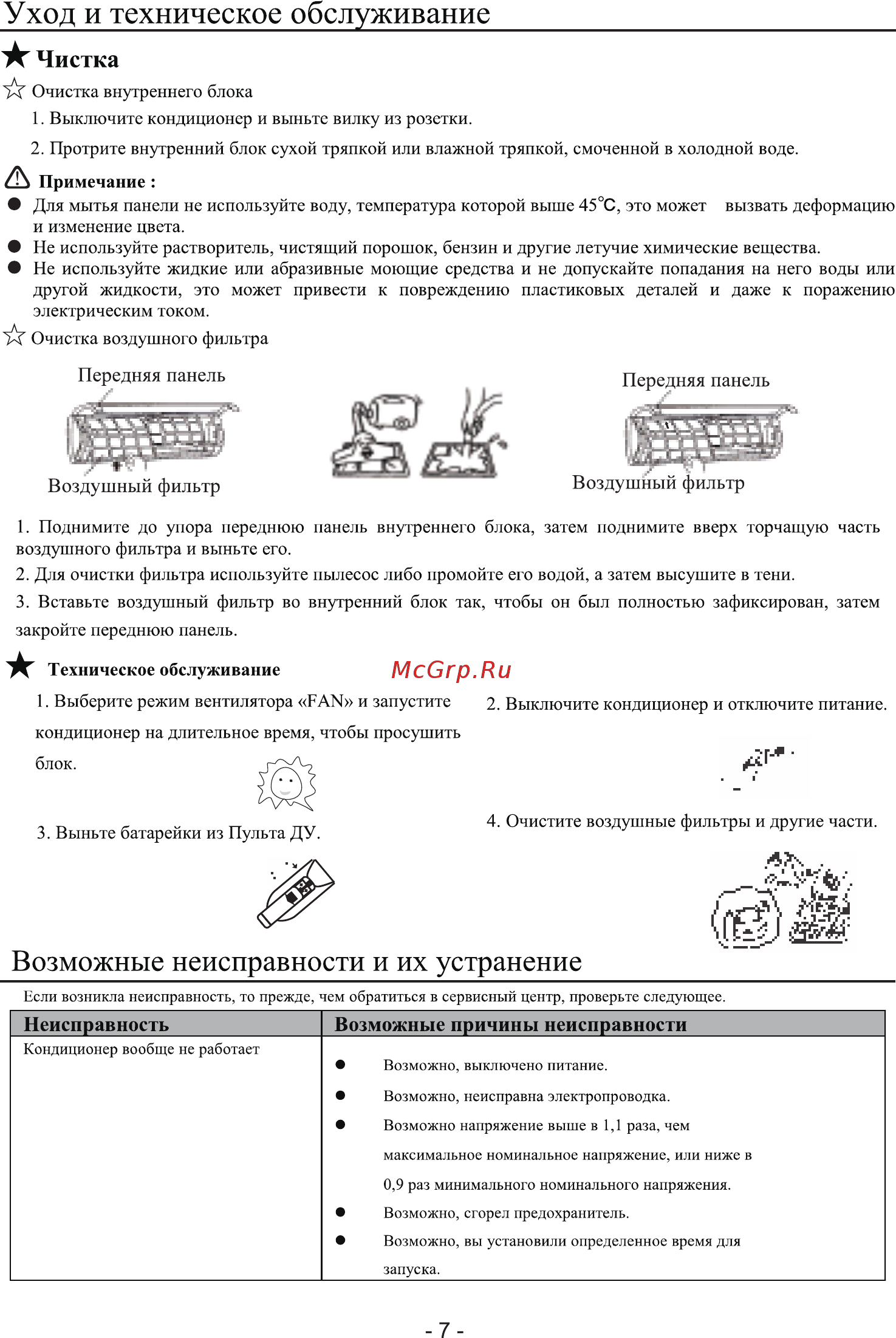 Rovex RS-09AUIN2 Инструкция по эксплуатации онлайн [9/28] 280790
