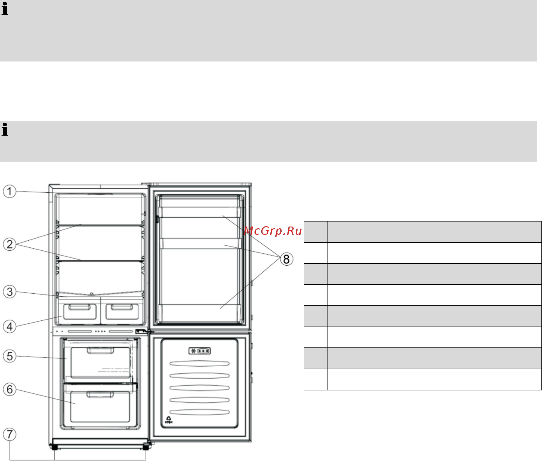 Bomann KG 185 белый [5/17] Overview of the appliance overview of the appliance overview of the appliance overview of the appliance