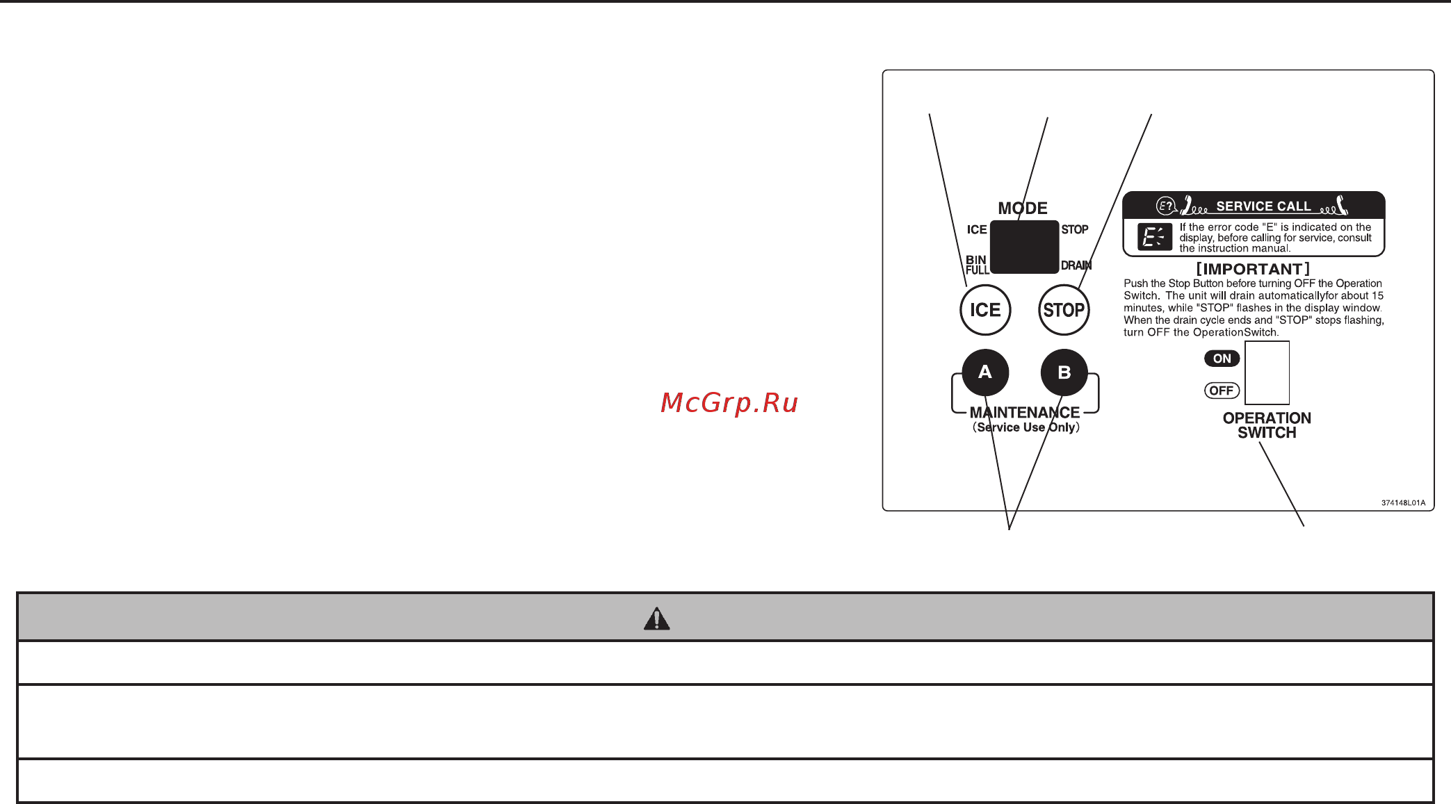 Hoshizaki FM-300AKE-N + B301SA [16/52] Francais
