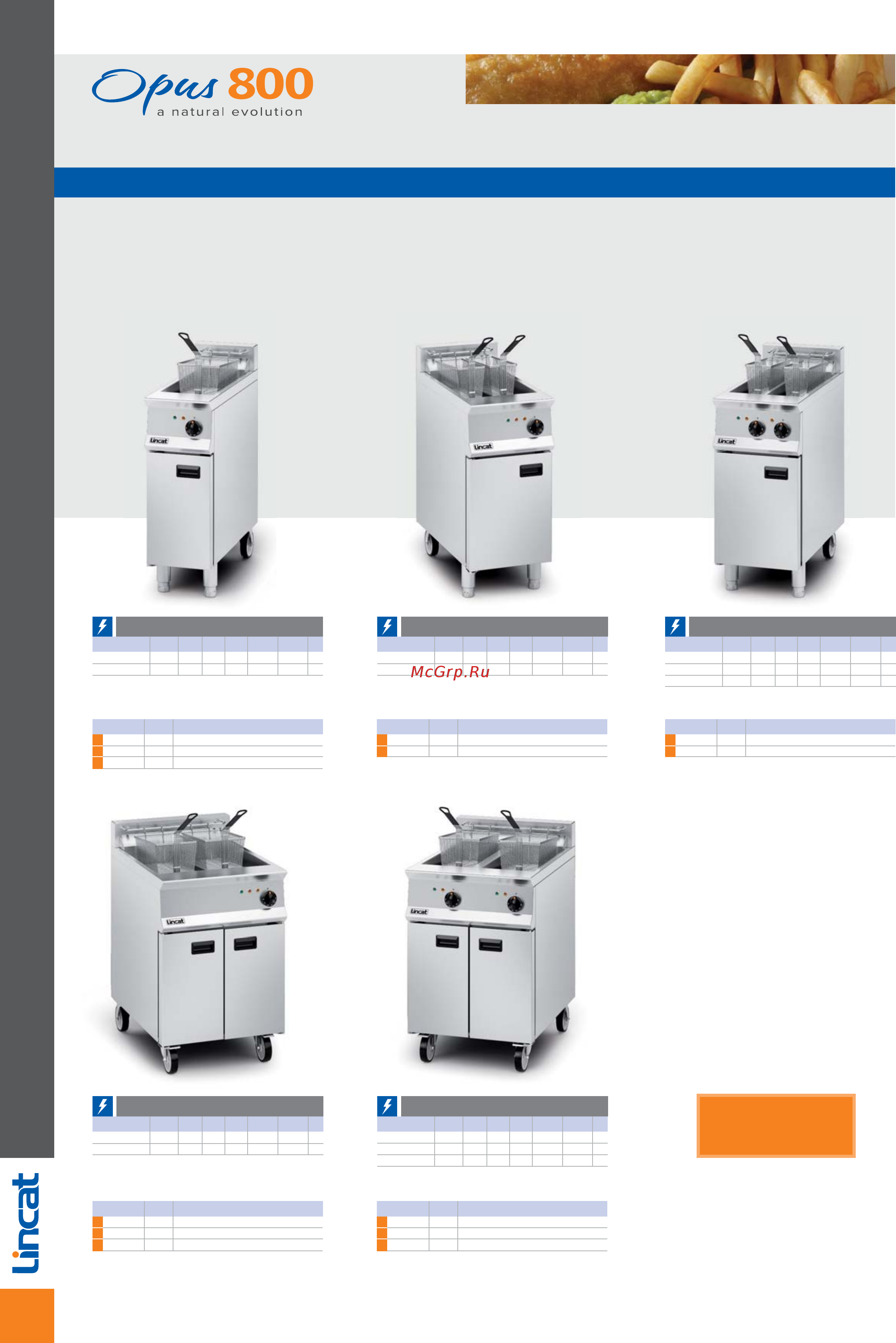 Lincat BM3AFL [12/56] Heavy duty prime cooking equipment