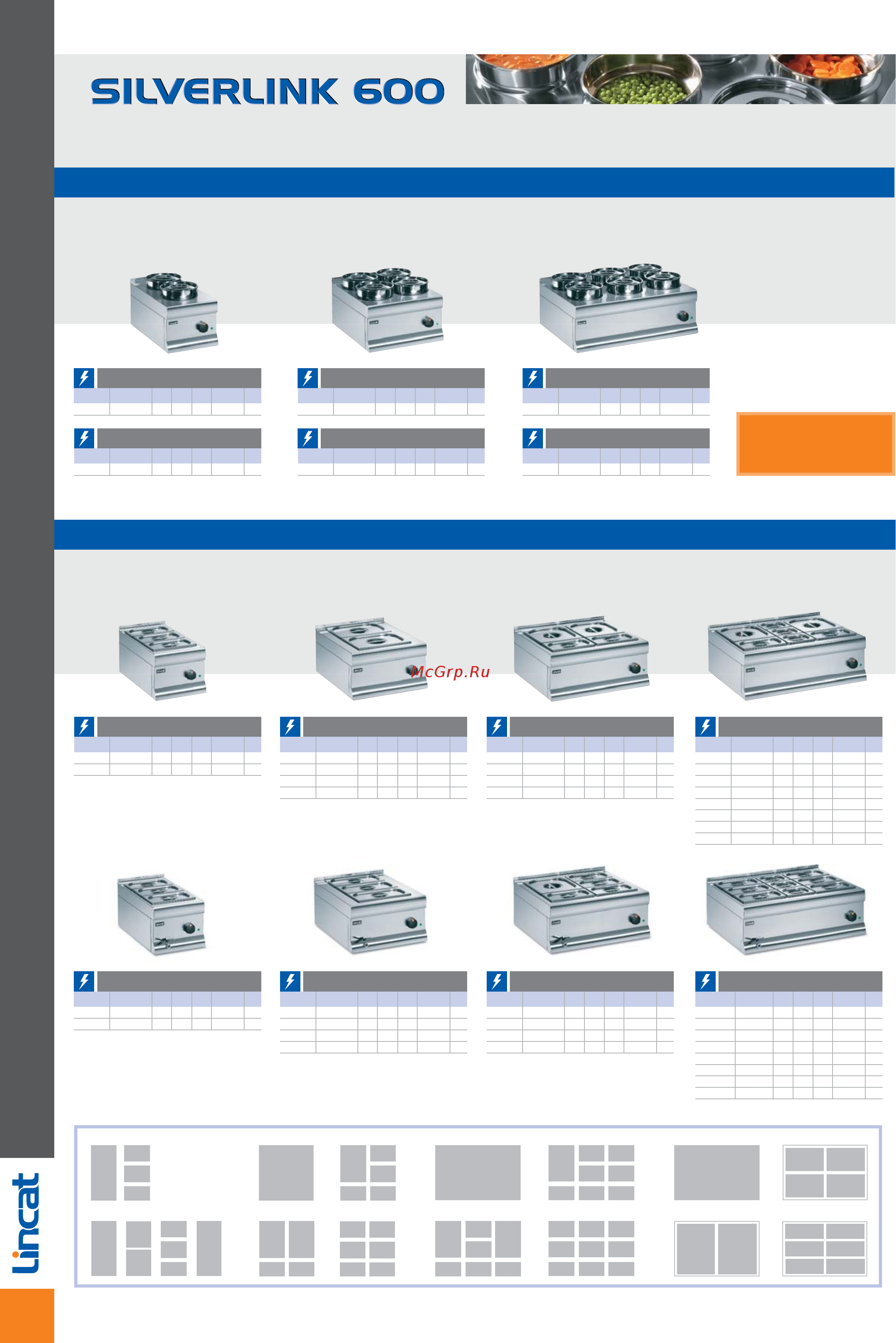 Lincat HC6FL [26/56] Modular cooking equipment