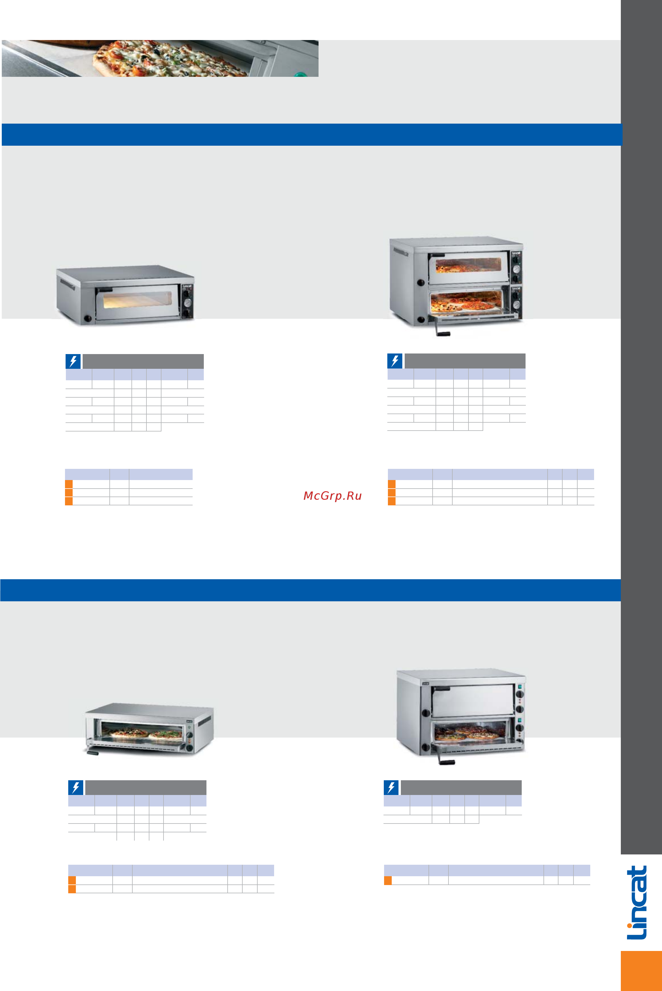 Lincat BM6BFL [33/56] Pizza equipment