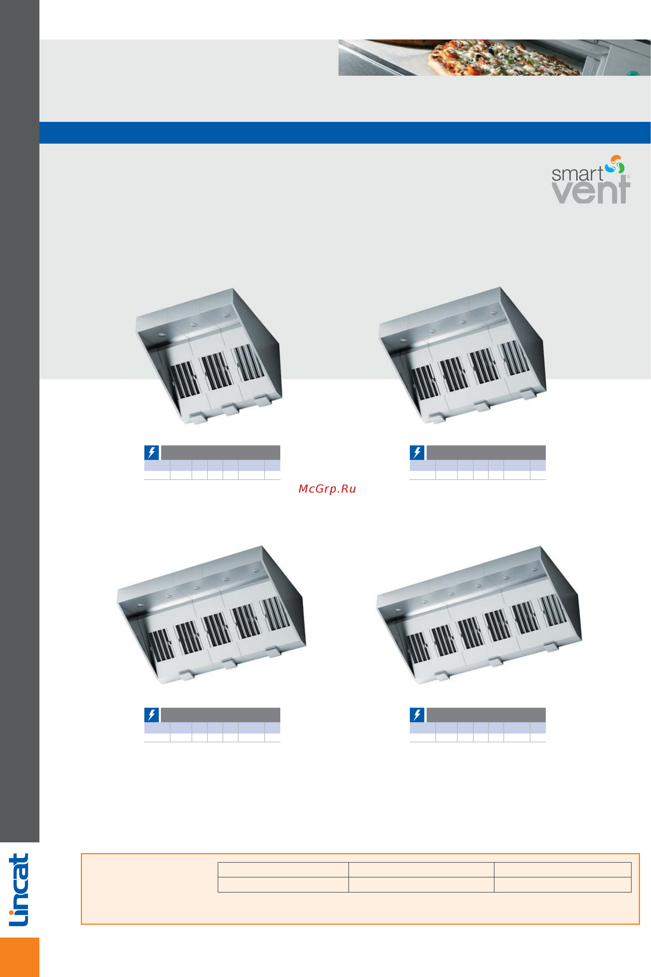 Lincat BS7FL [34/56] Ventilation and recirculation units