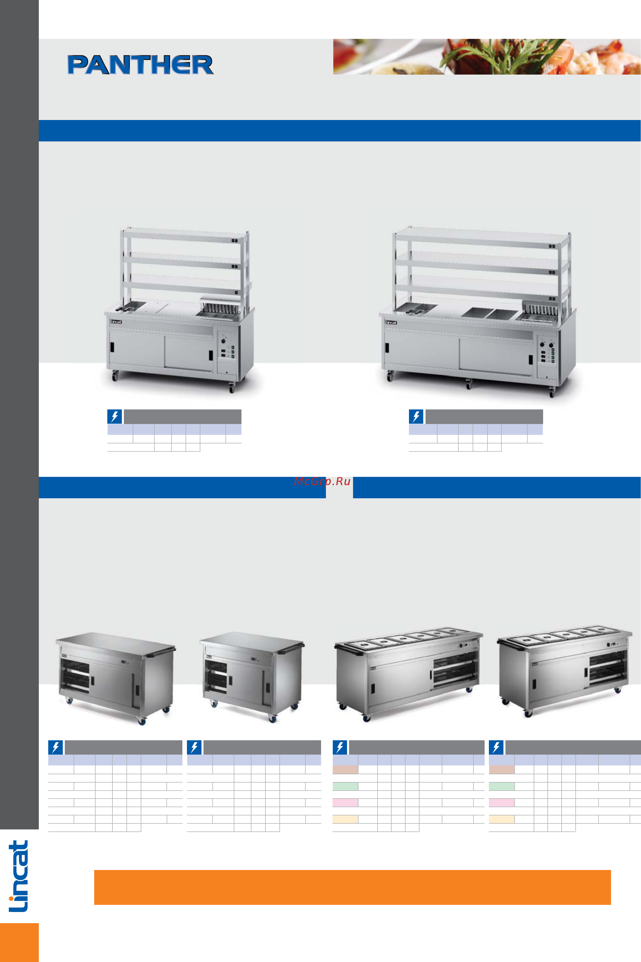 Lincat BM6BFL [36/56] Hot cupboards