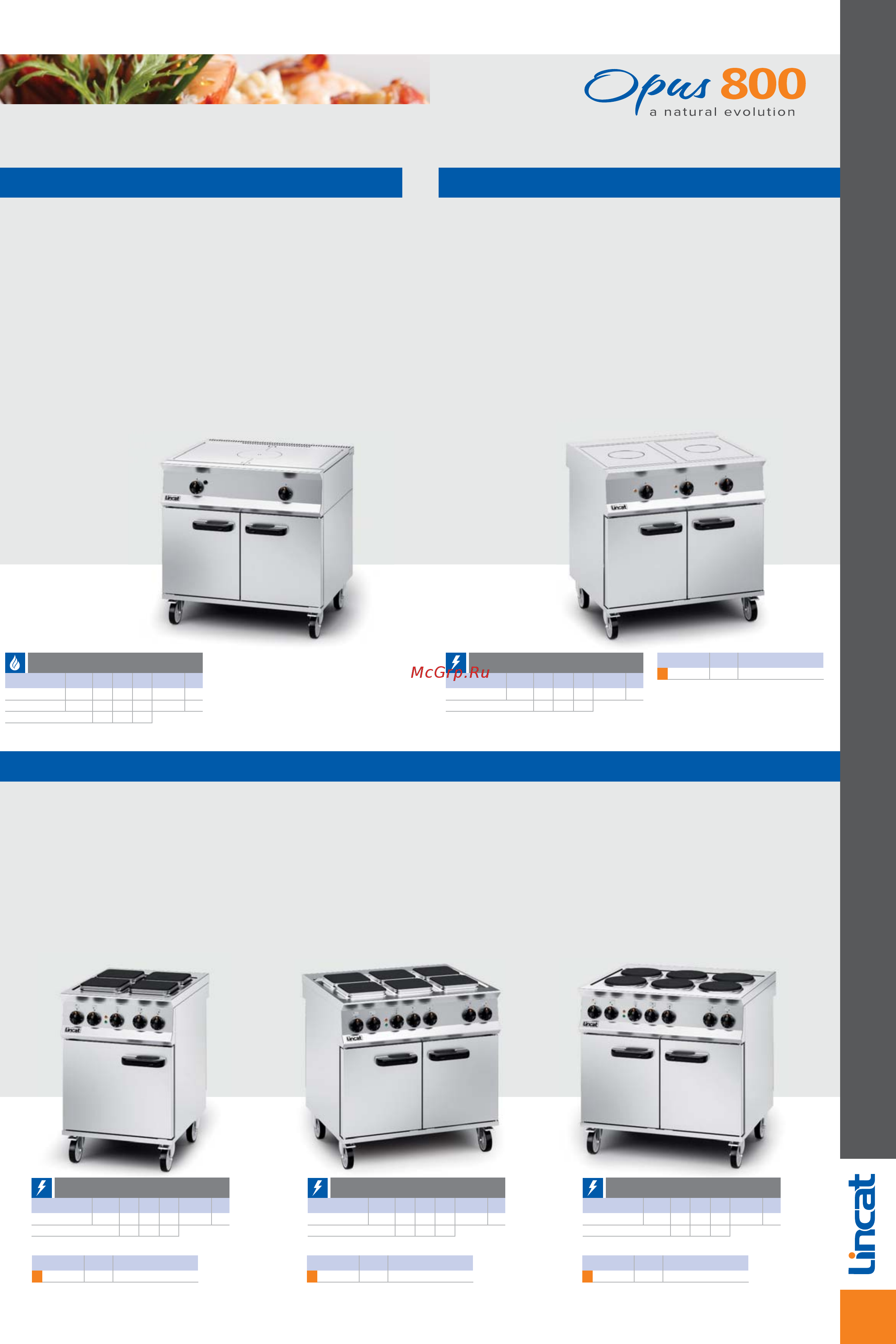 Lincat BM4FL [7/56] Heavy duty prime cooking equipment