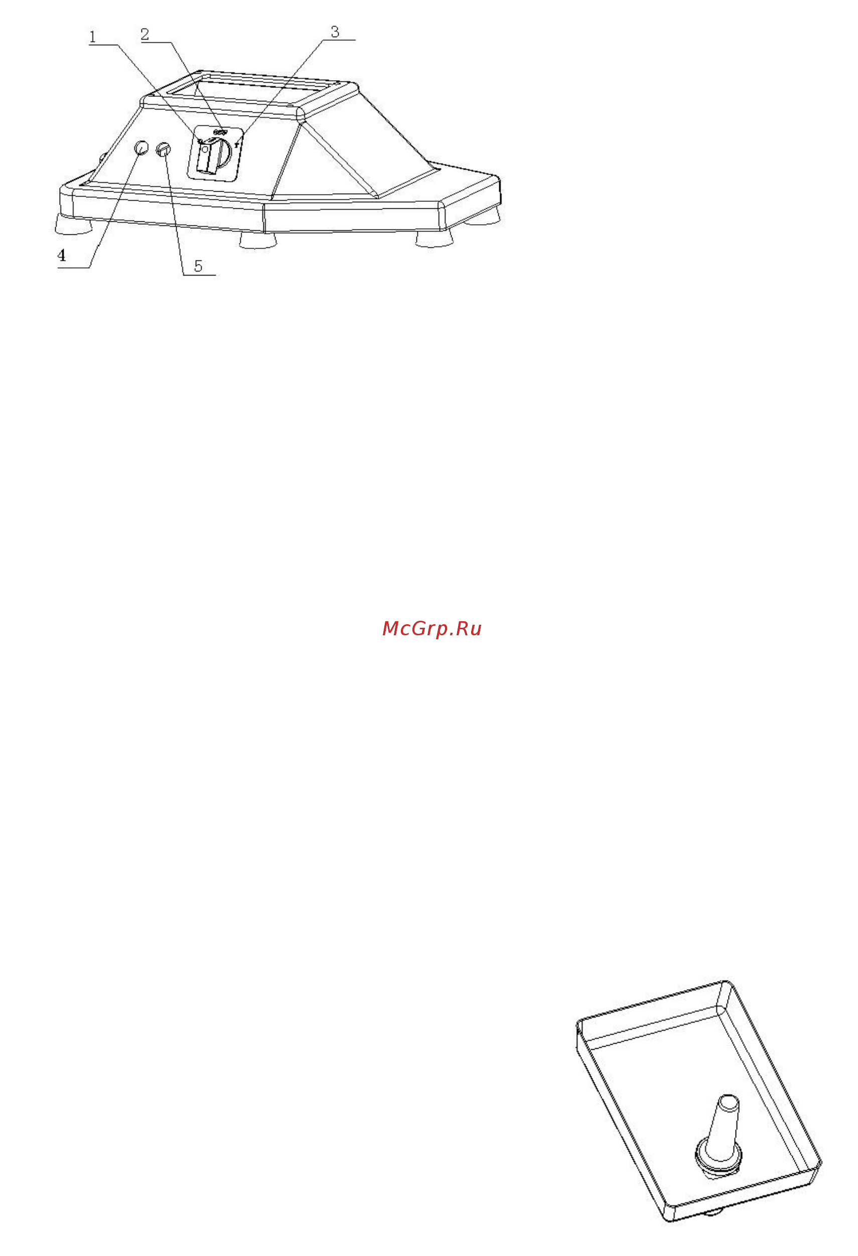 Rock Kitchen HM-22A [5/10] Рис 4 установка блока резки мяса мясопроемник