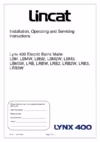 Lincat LBM2W Инструкция по эксплуатации