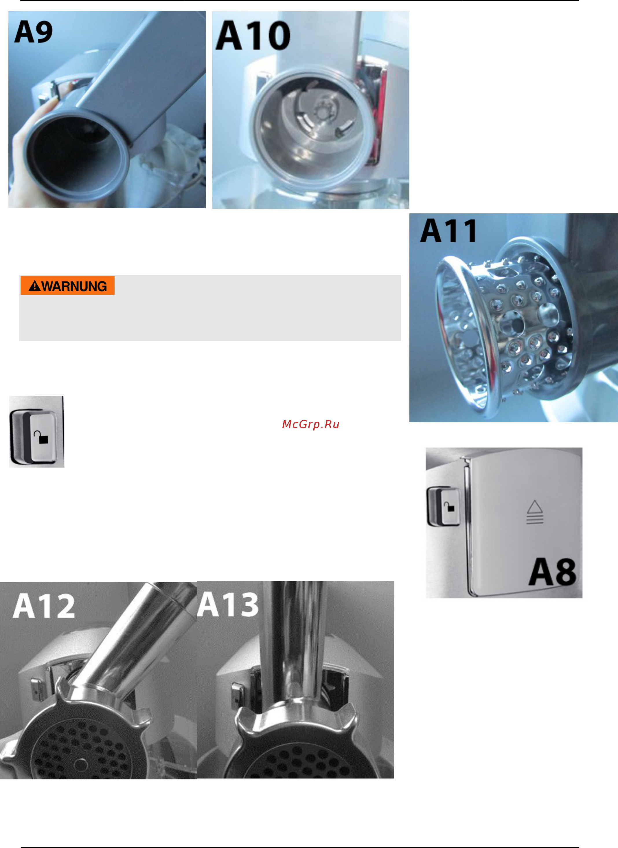 Caso KM1200 Chef [106/169] Avviso