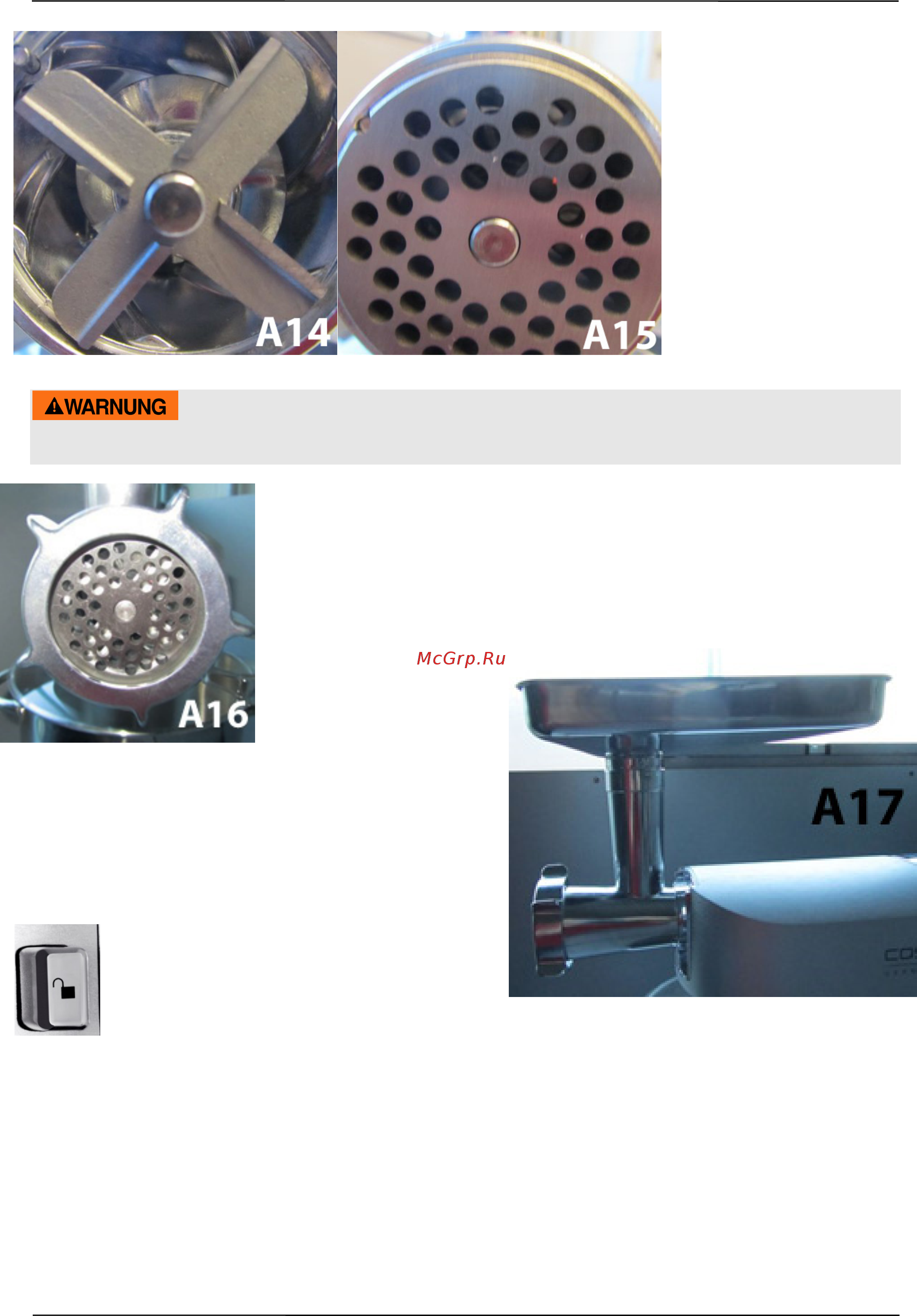 Caso KM1200 Chef [107/169] Avviso