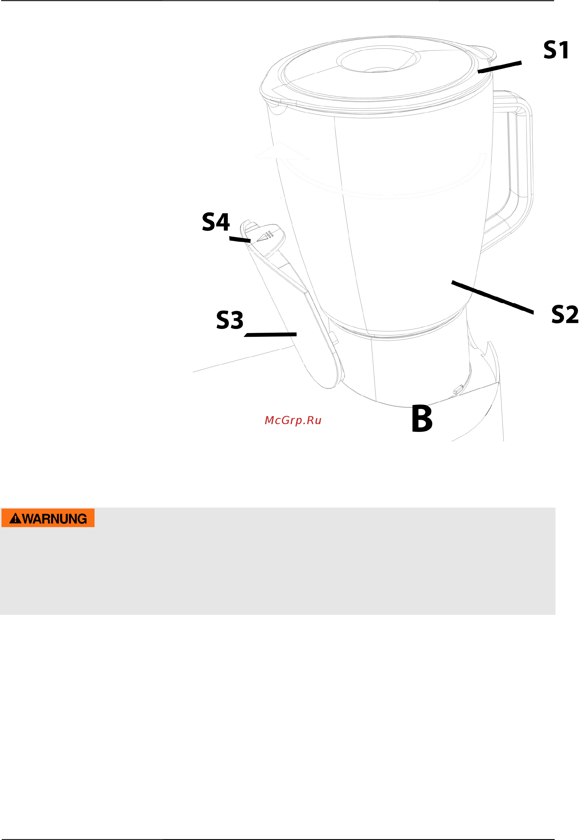 Caso KM1200 Chef [75/169] Attention