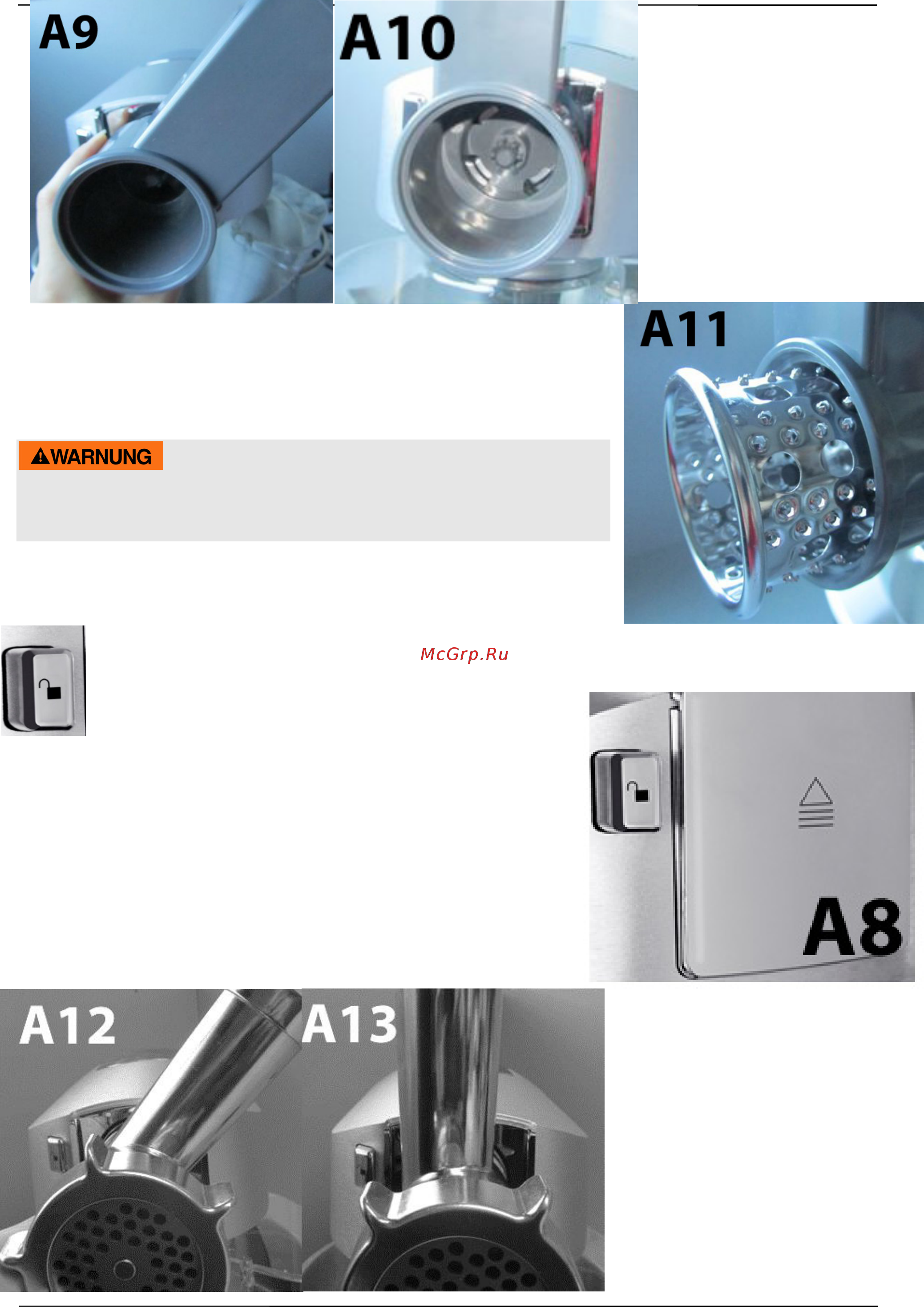 Caso KM1200 Chef [80/169] Attention