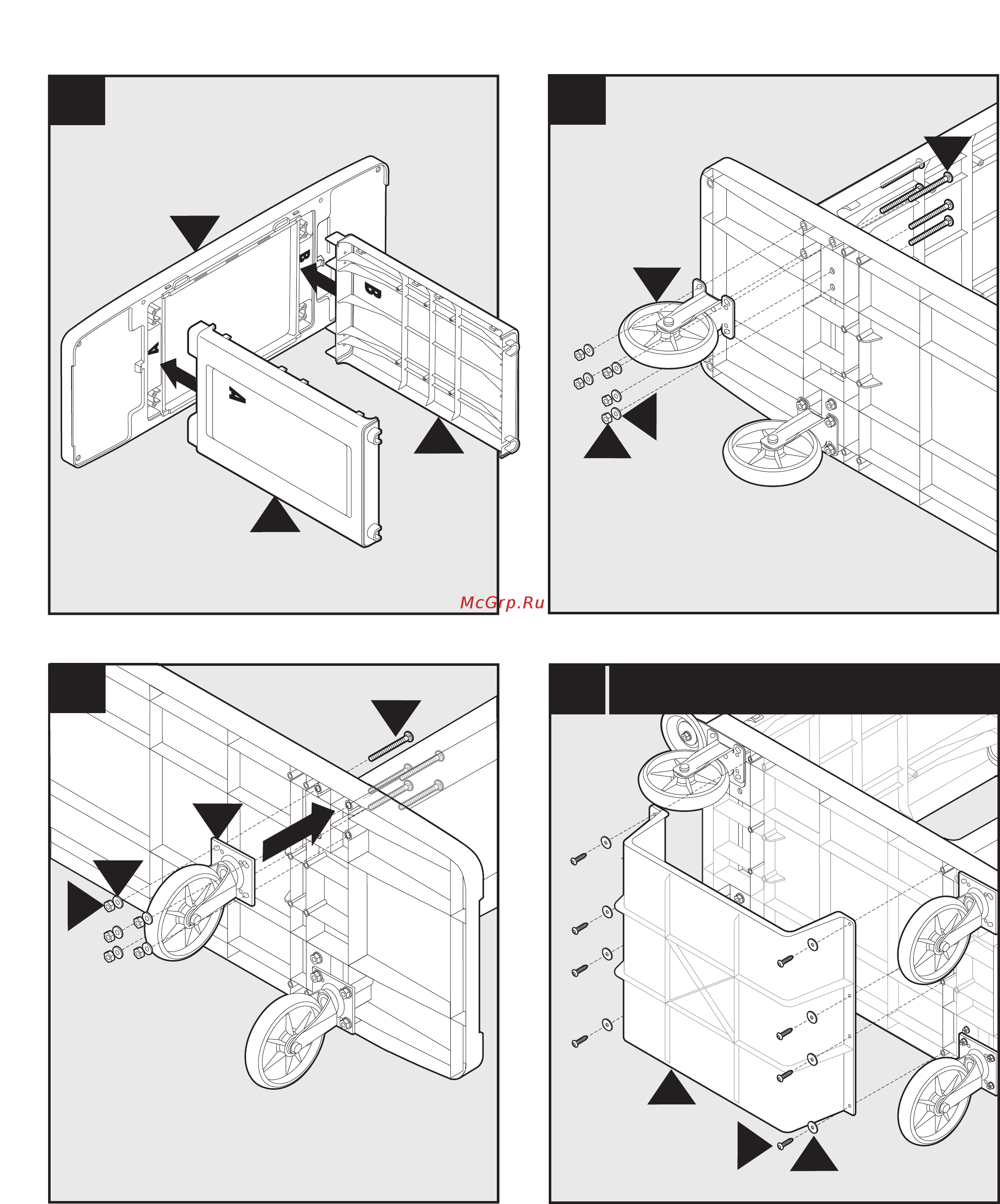 Rubbermaid FG619000BLA Инструкция по эксплуатации онлайн [2/6] 281245