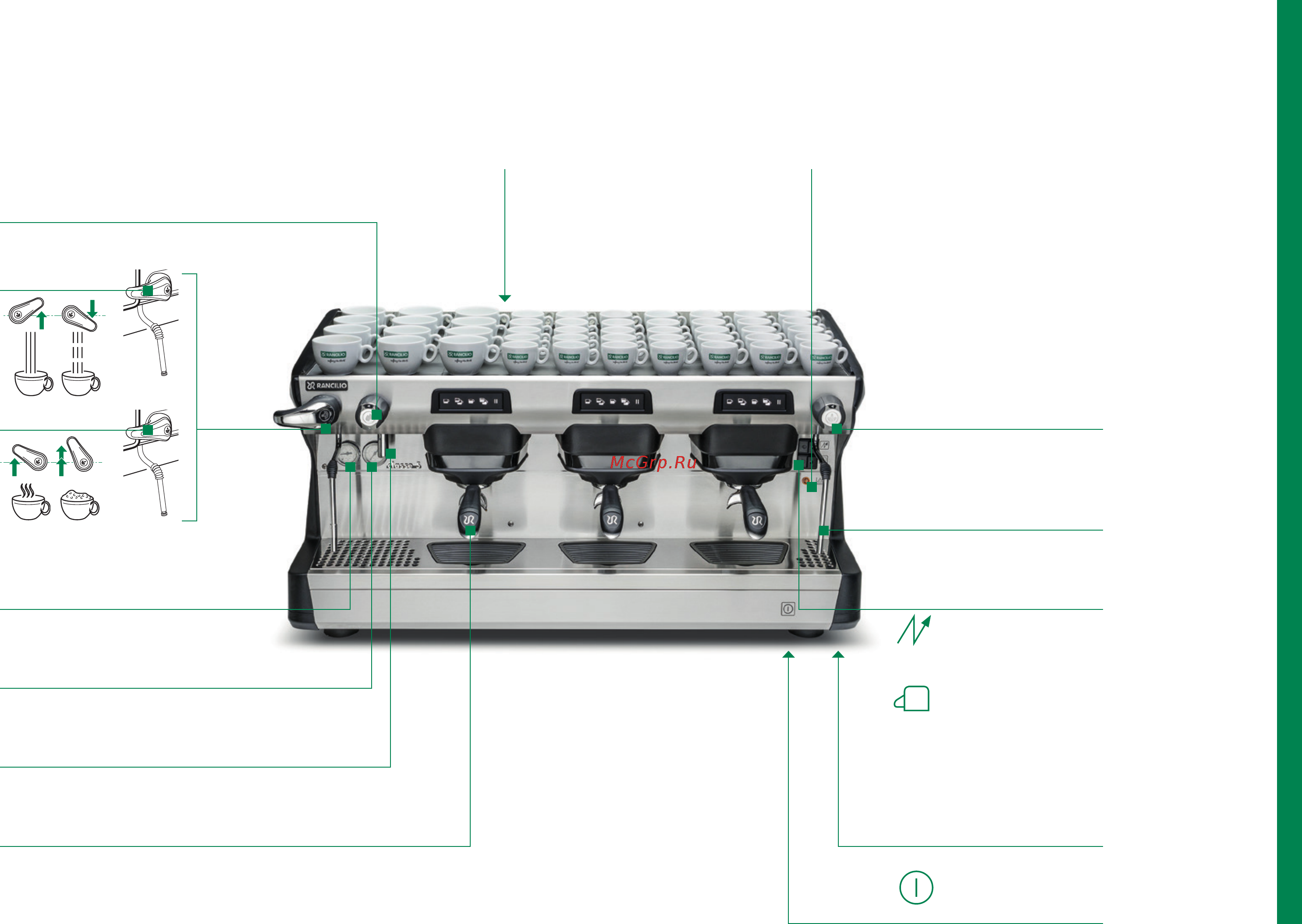 Rancilio 5 USB Compact Tall 2 GR [36/65] Vista generale