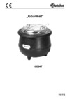 Bartscher Gourmet 100047 Инструкция по эксплуатации