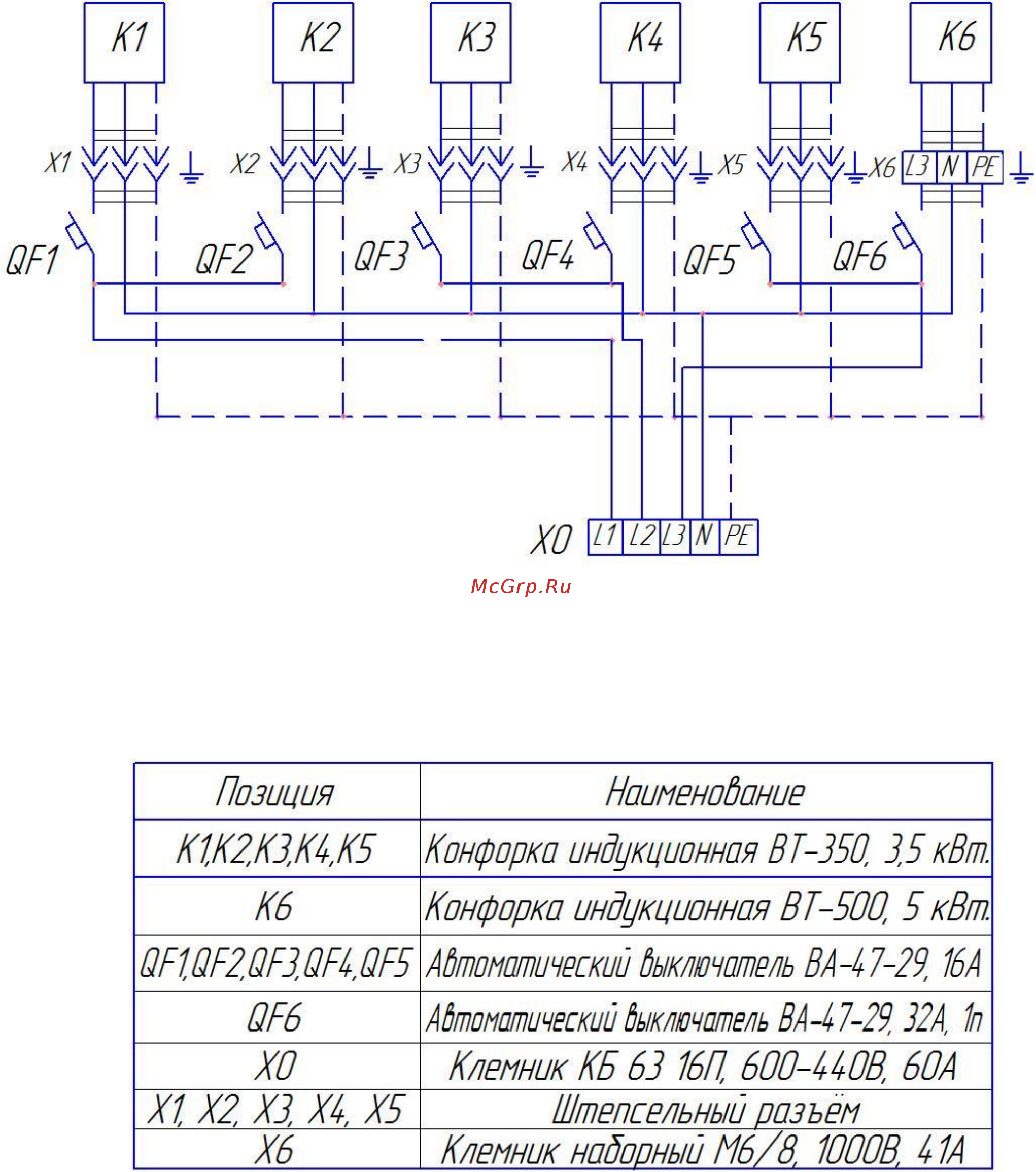 Dominator ПЭИ-1Н D [20/26] Схема электрическая принципиальная пэи 6 g1d
