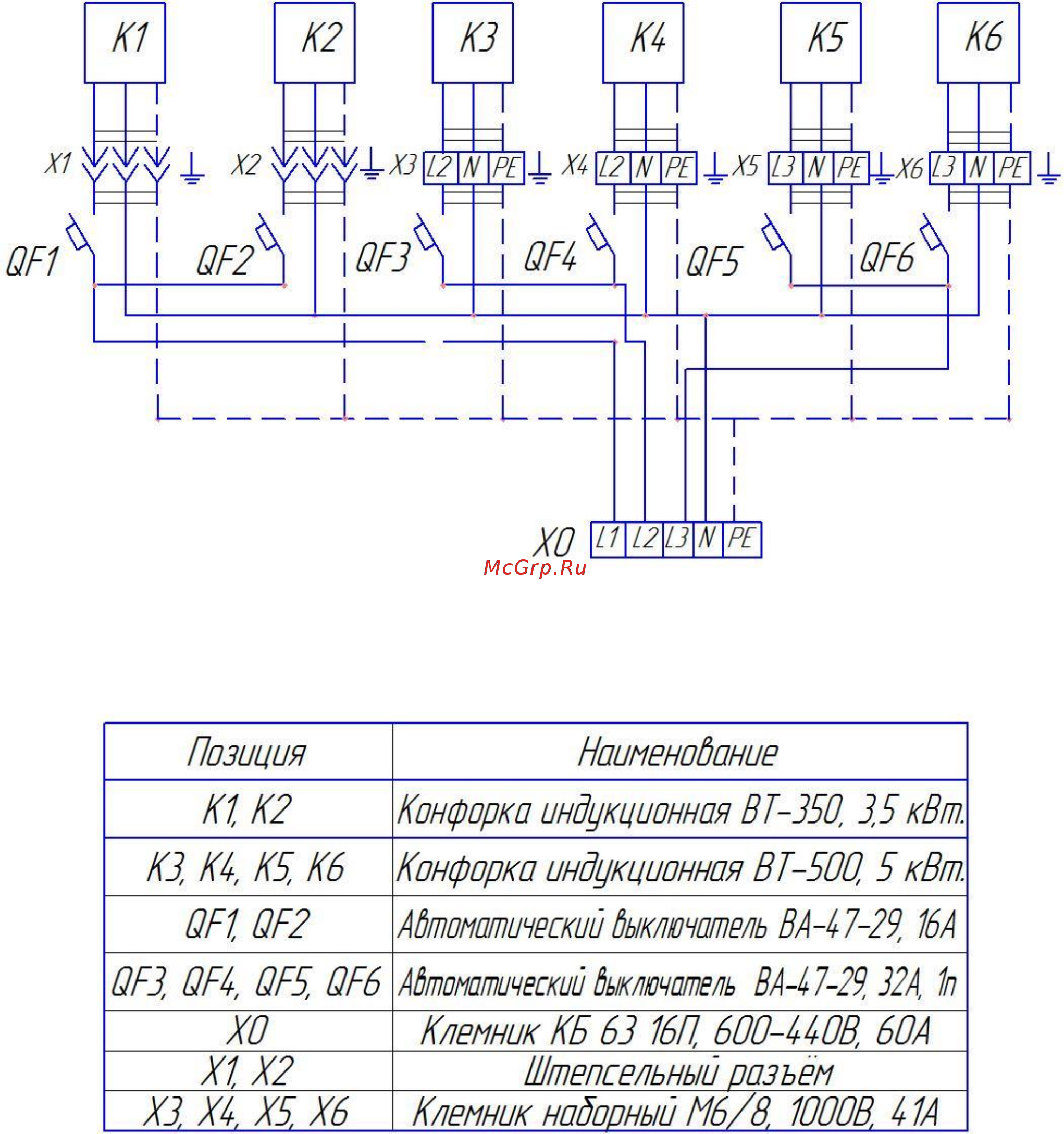 Dominator ПЭИ-6 D [23/26] Схема электрическая принципиальная пэи 6 g4d