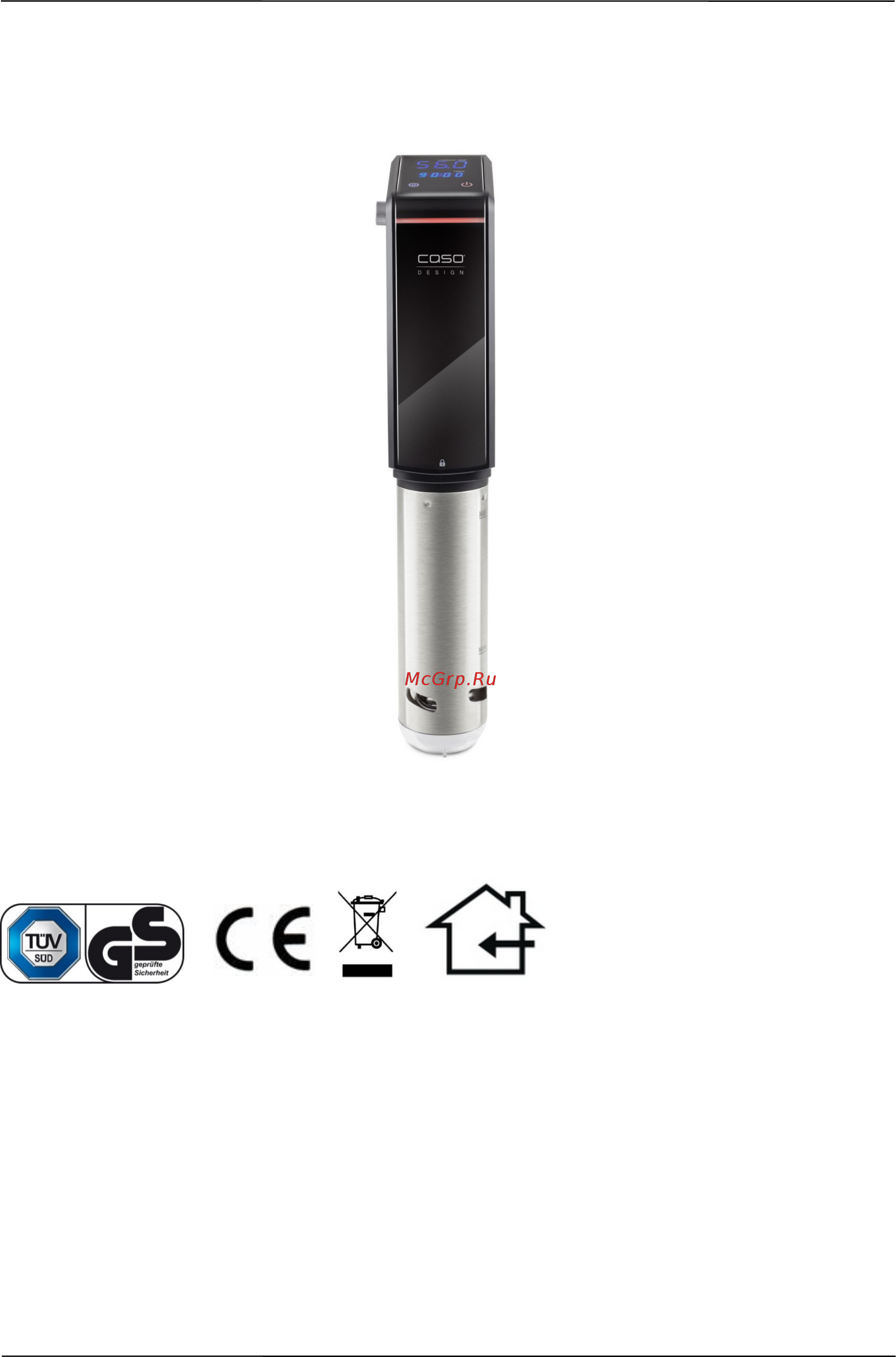 Caso SV 300 [45/164] Cuiseur sous vide sv300