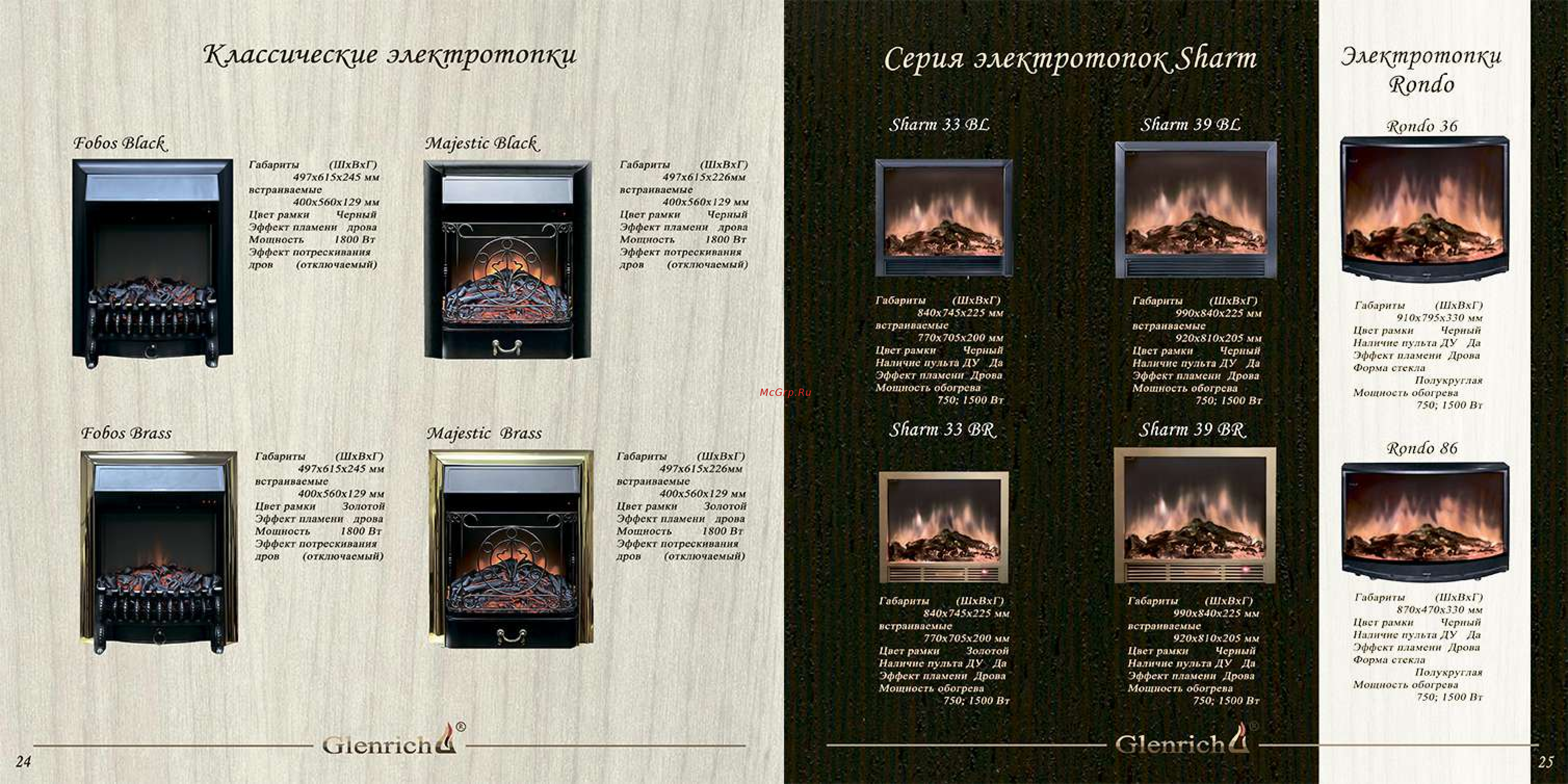 Glenrich Бостон К A28 Арбат красное дерево [13/14] Серия электротопок зharm