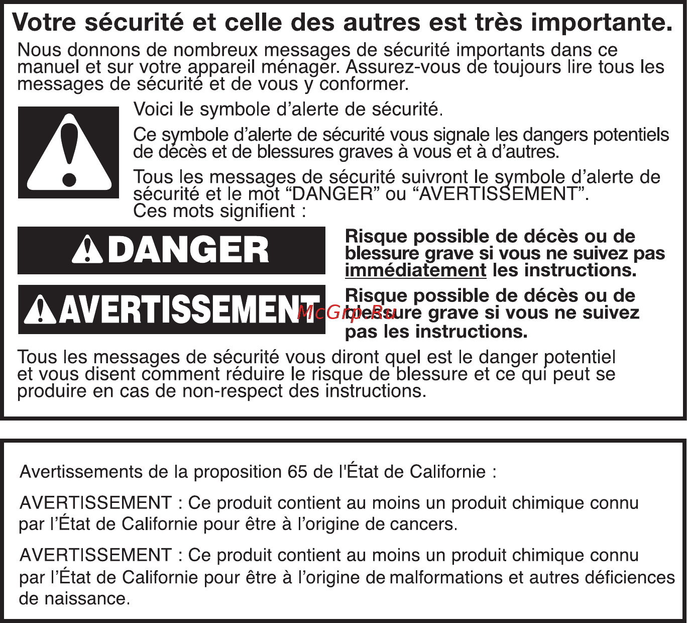 KitchenAid 5KFC3516EOB черный [14/36] Consignes de sécurité importantes