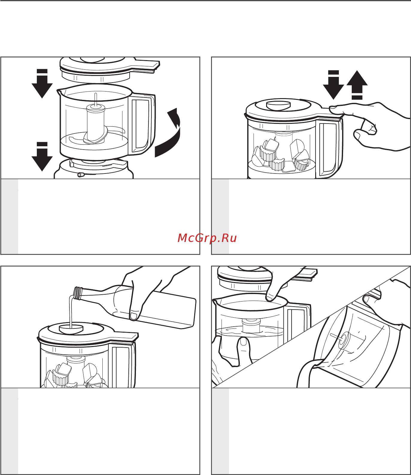 KitchenAid 5KFC3516EOB черный [20/36] Utilisation du mini robot culinaire