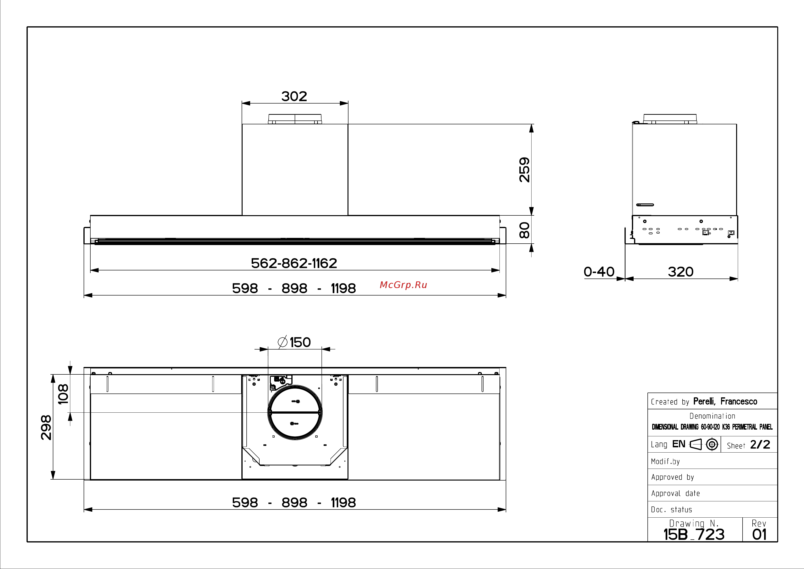 Faber IN-NOVA PREMIUM X A120 (110.0439.952) Схема онлайн [2/2] 281805
