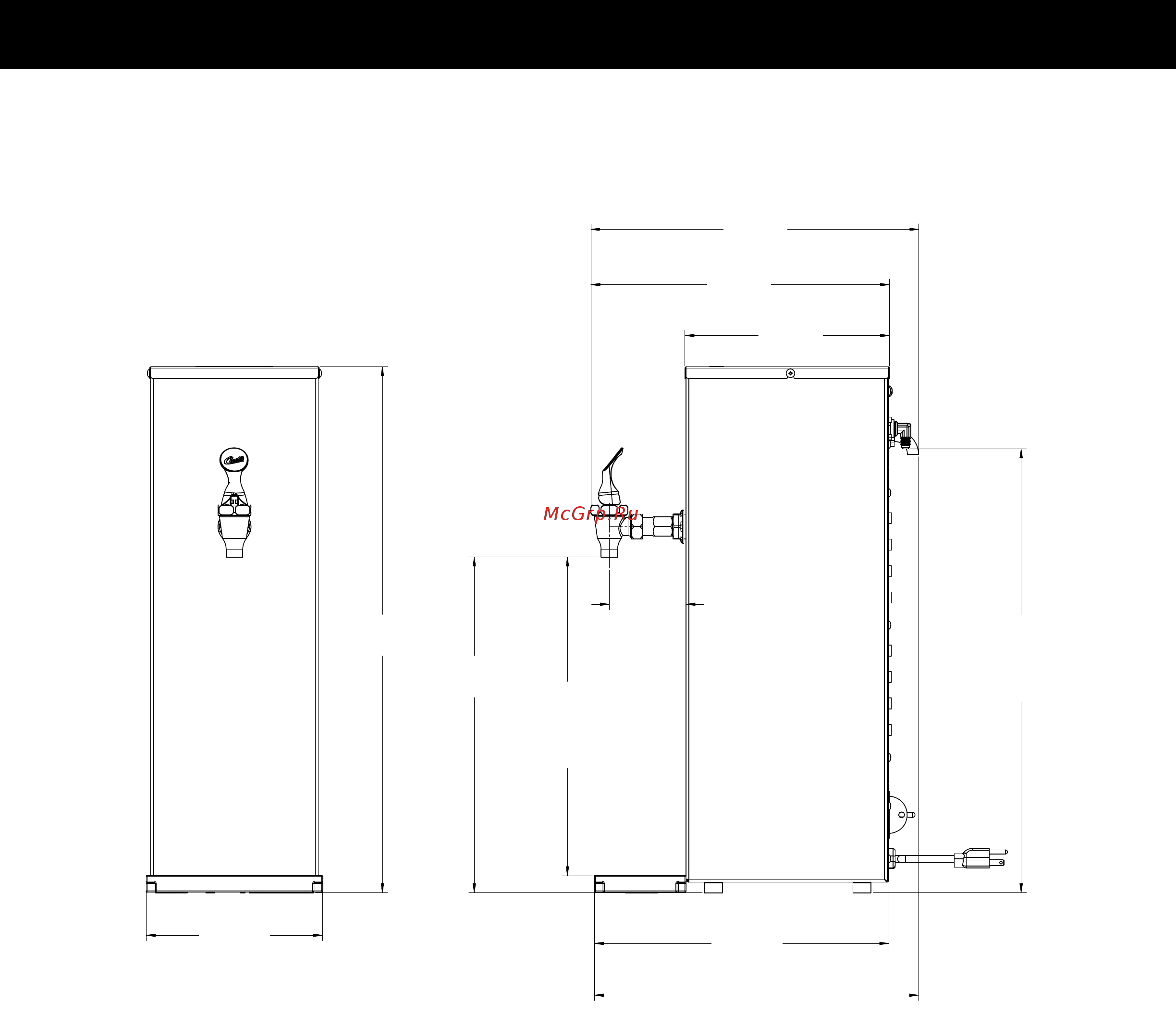Curtis WB2A30 [10/19] Rough in drawings rd45