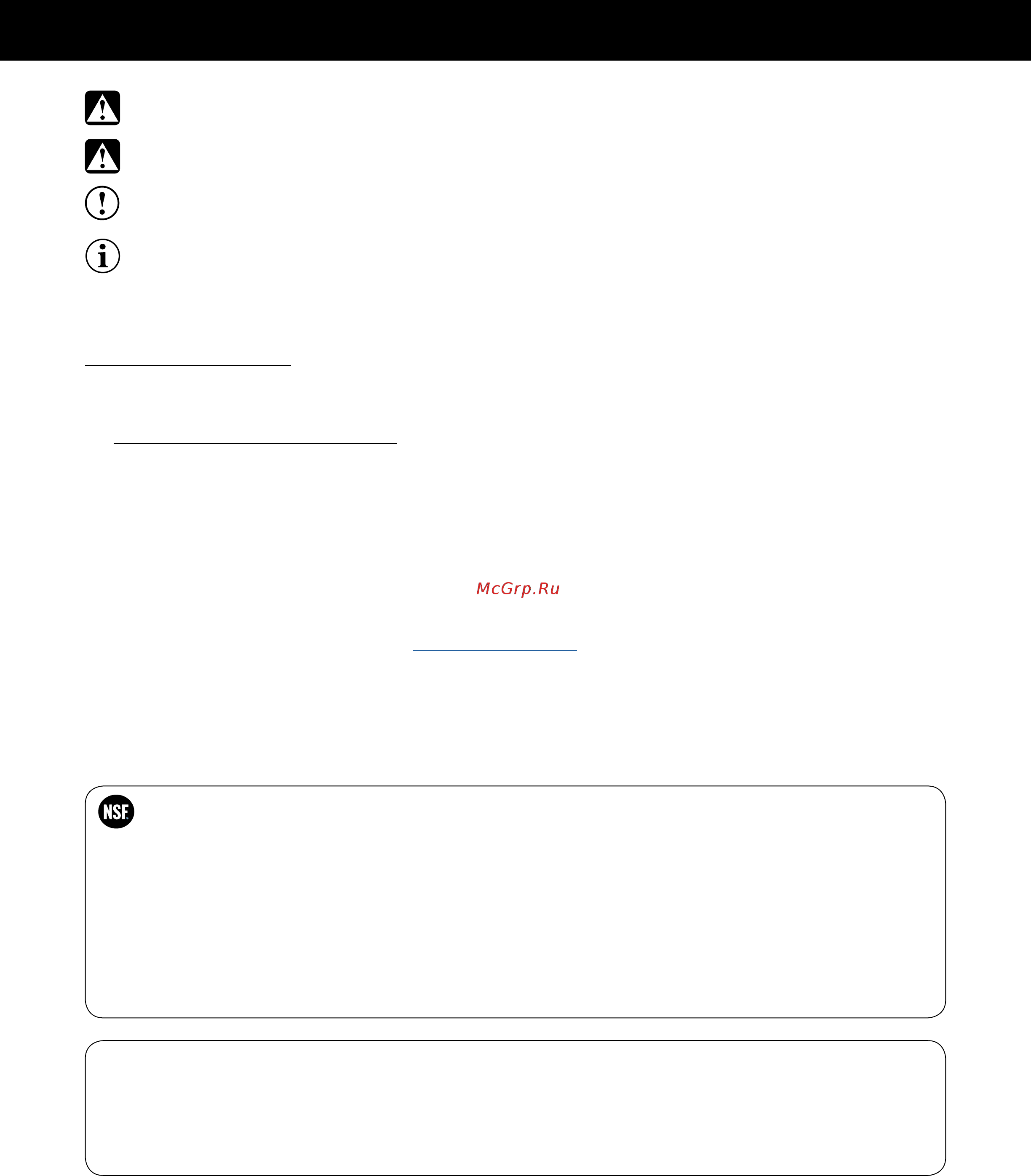Curtis WB2A30 [6/19] Installation instructions ii20