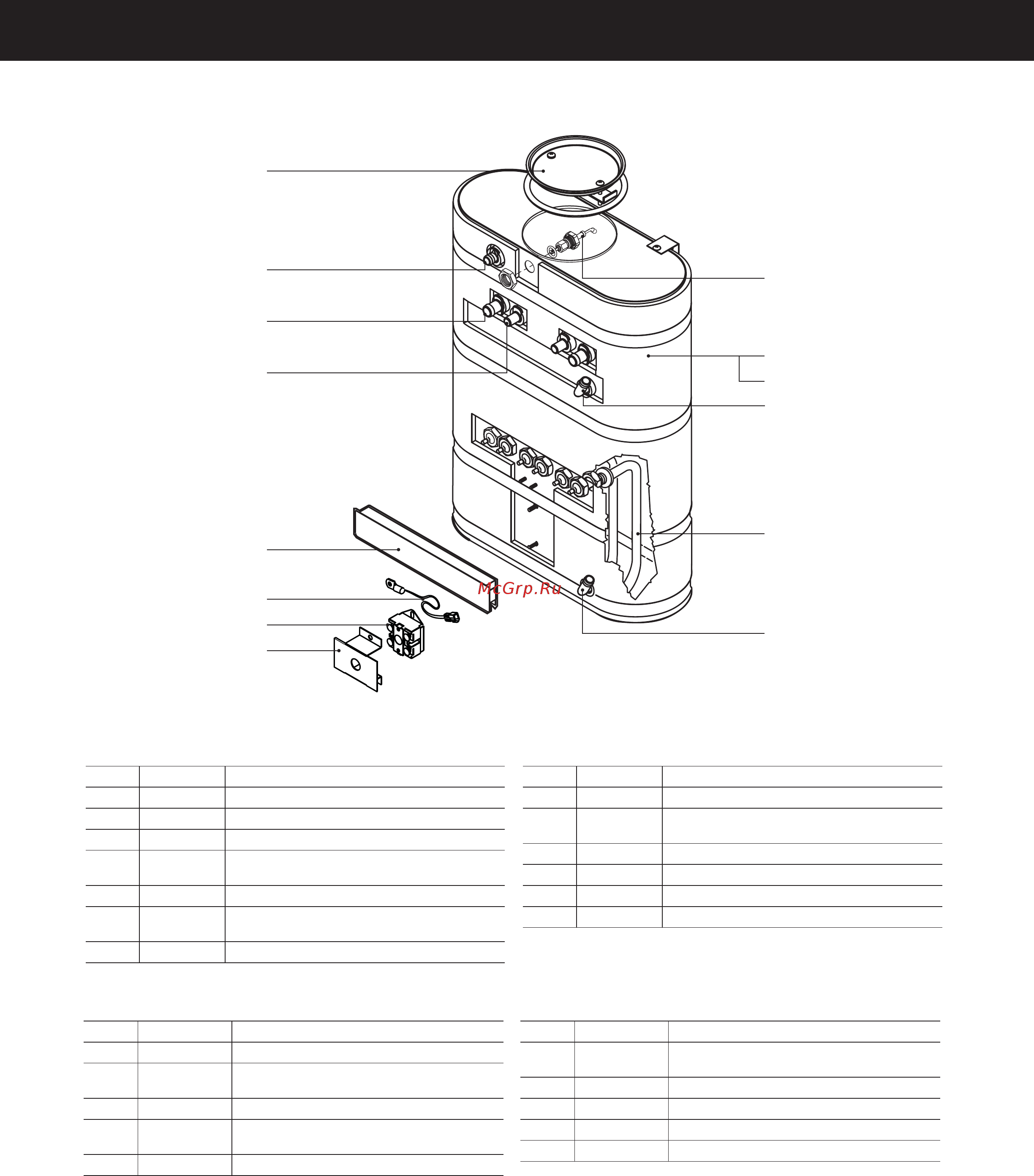 Curtis G4TP1S30A3100 [24/36] Illustrated parts recommended parts ip26