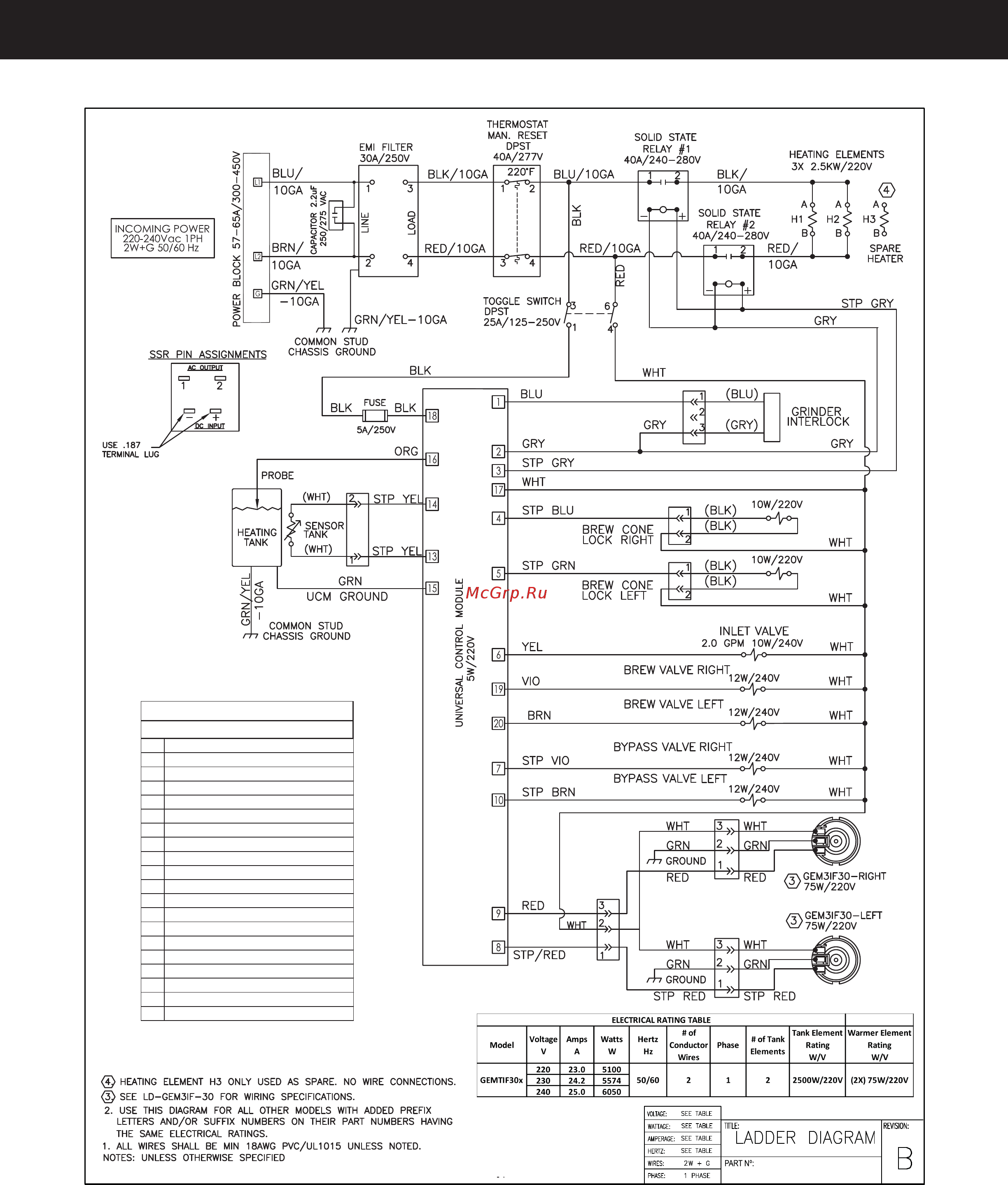Curtis GEMSIF30A1000 [32/42] Electrical schematics es6
