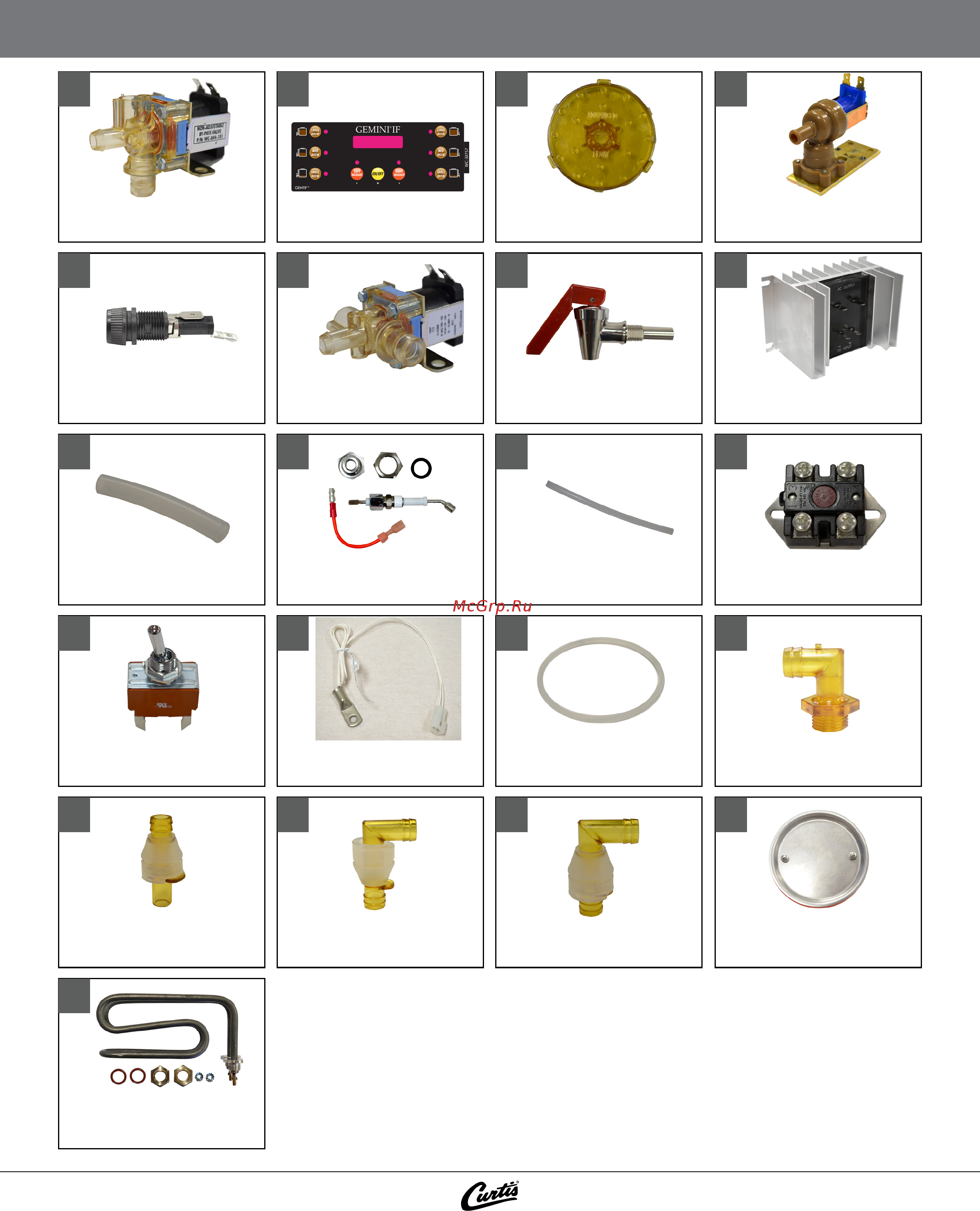Curtis GEMSIF30A1000 [4/8] Parts images