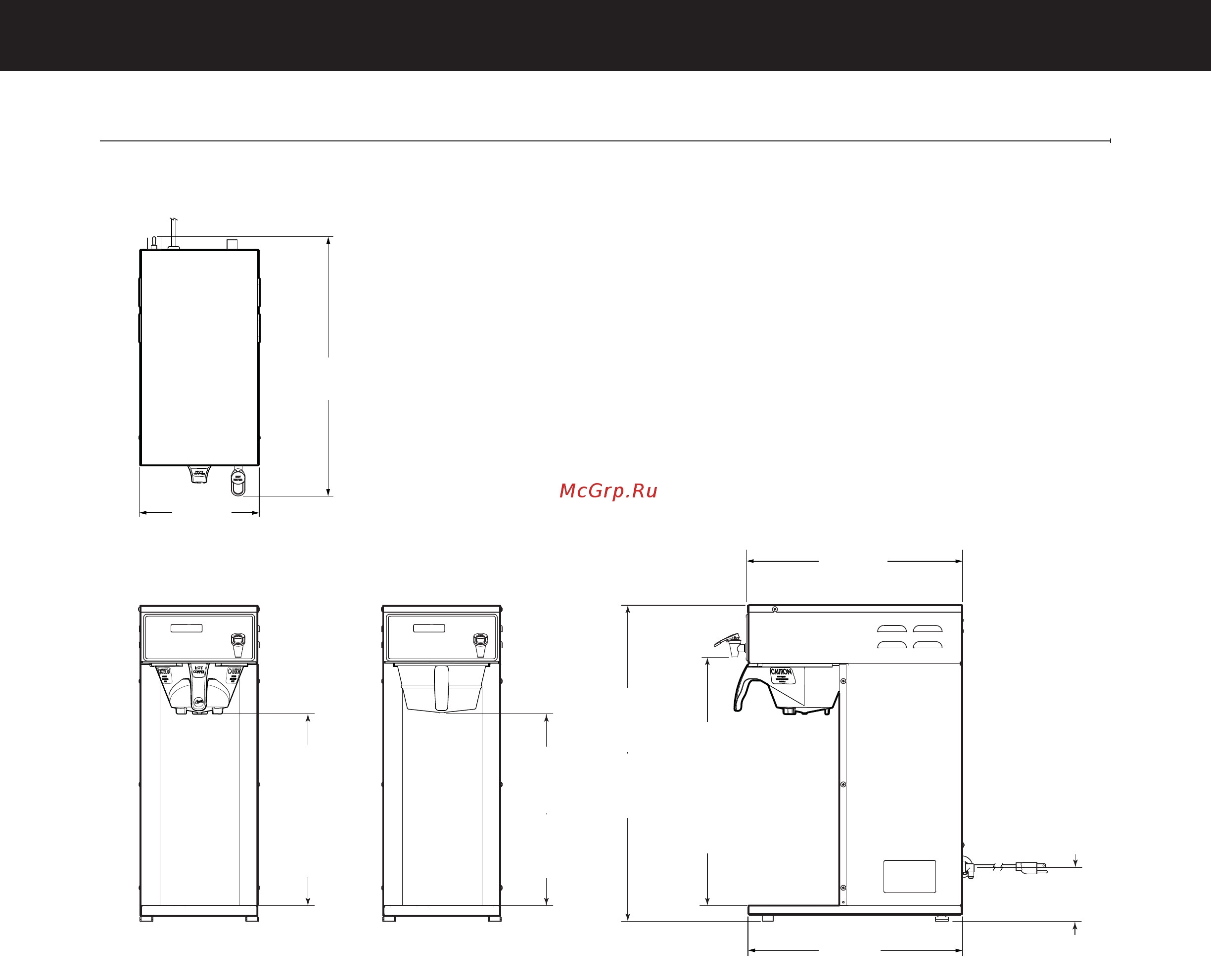 Curtis D500GT30A000 [17/32] D500 airpot coffee brewers