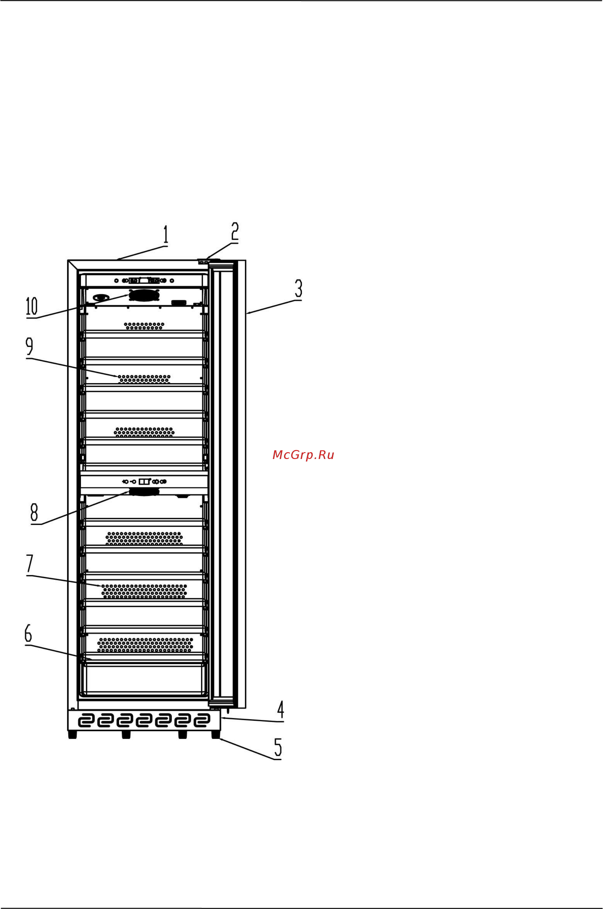 Caso WineChef Pro 126 [19/101] Aufbau und funktion