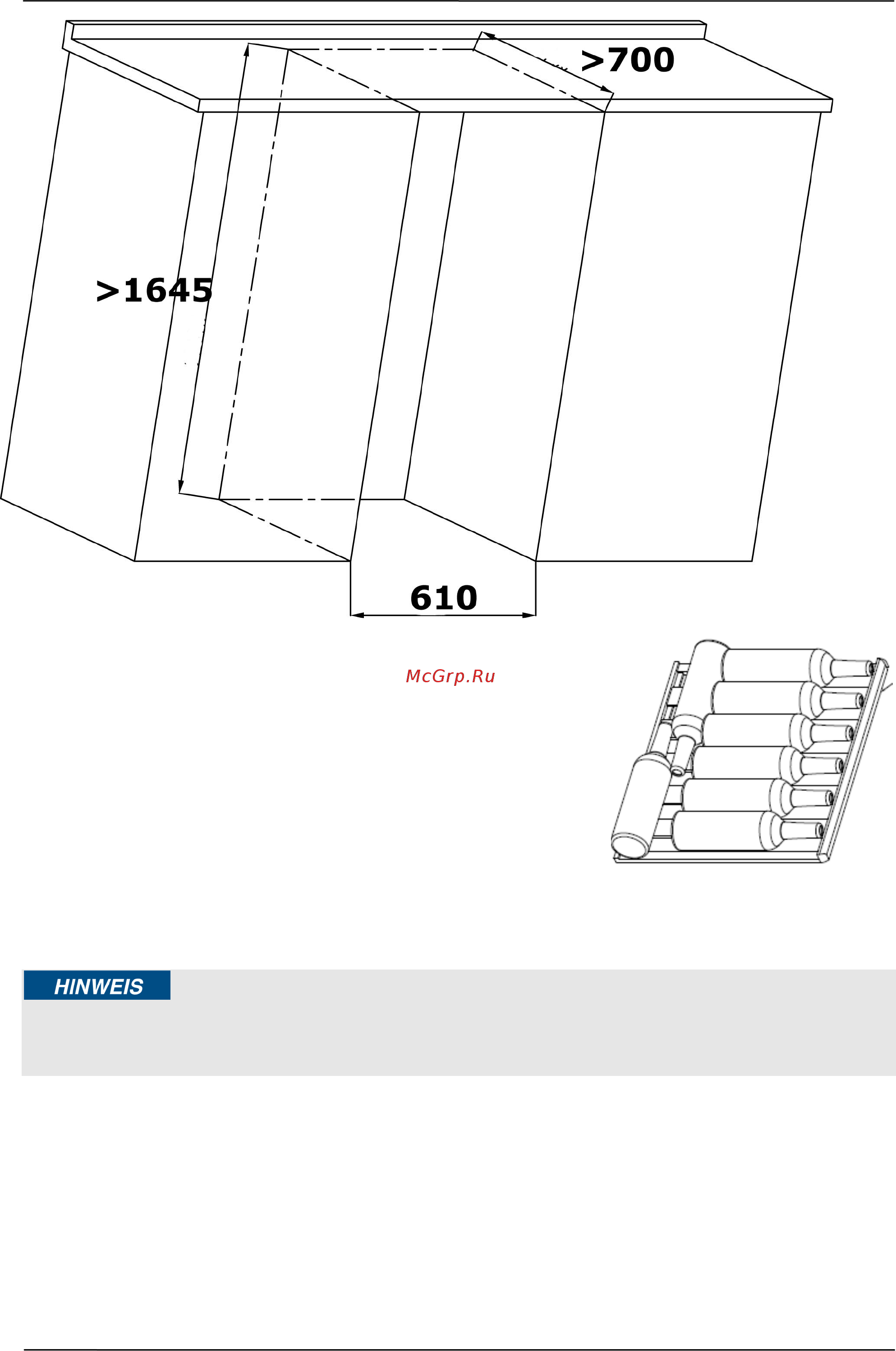 Caso WineChef Pro 126 [80/101] Conexión eléctrica