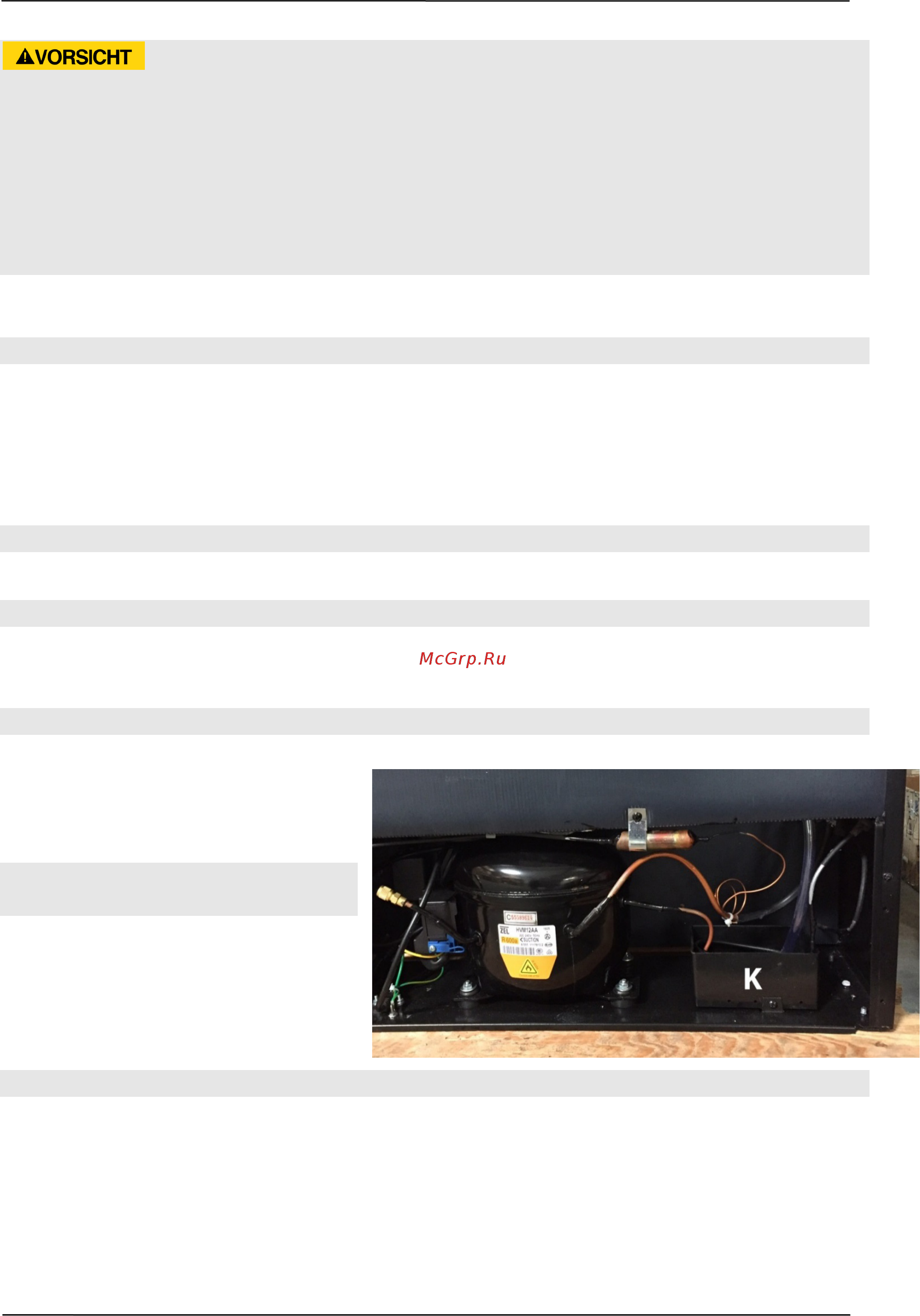 Caso WineComfort 1260 Smart [34/98] Attention