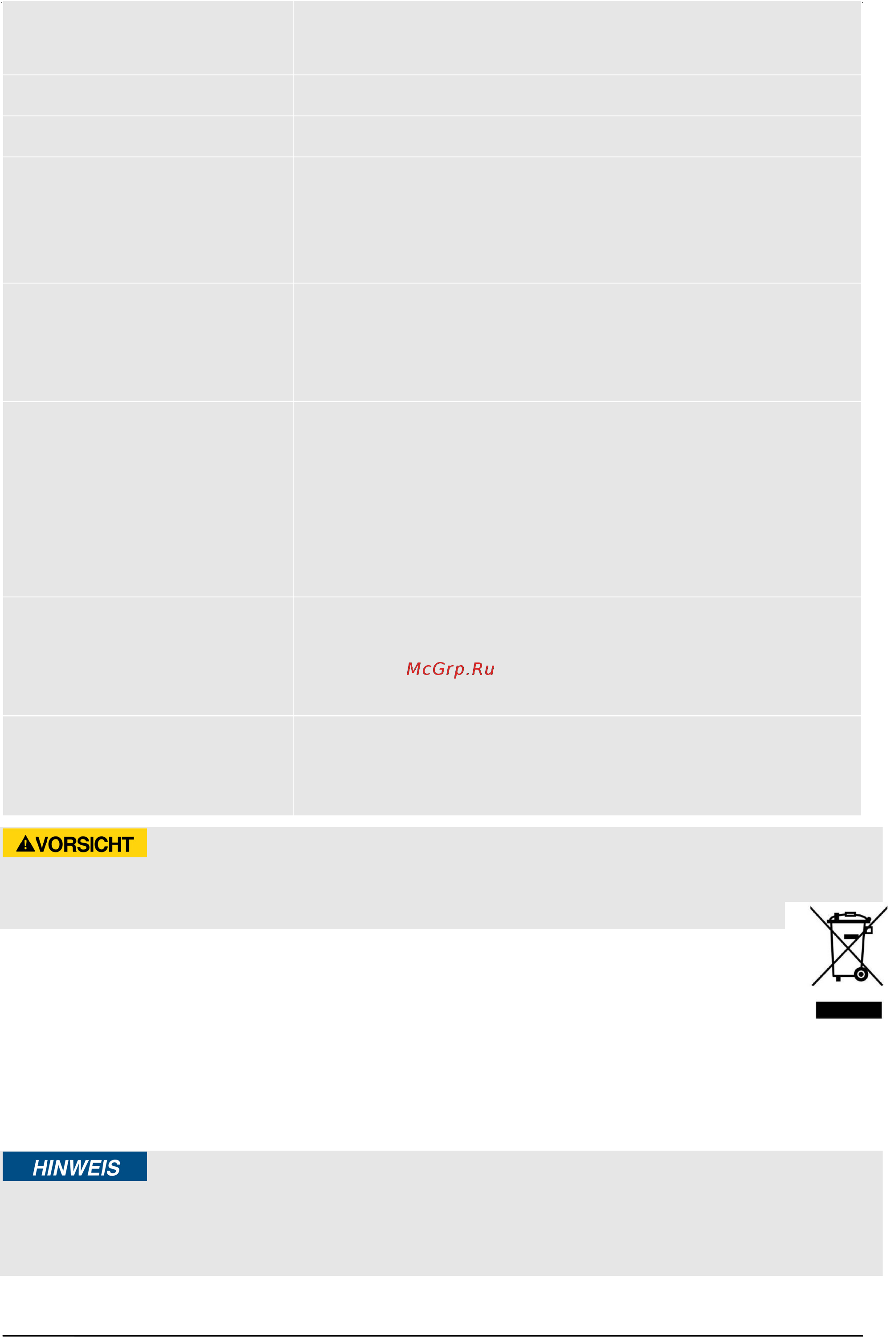 Caso WineComfort 1260 Smart [36/98] Attention