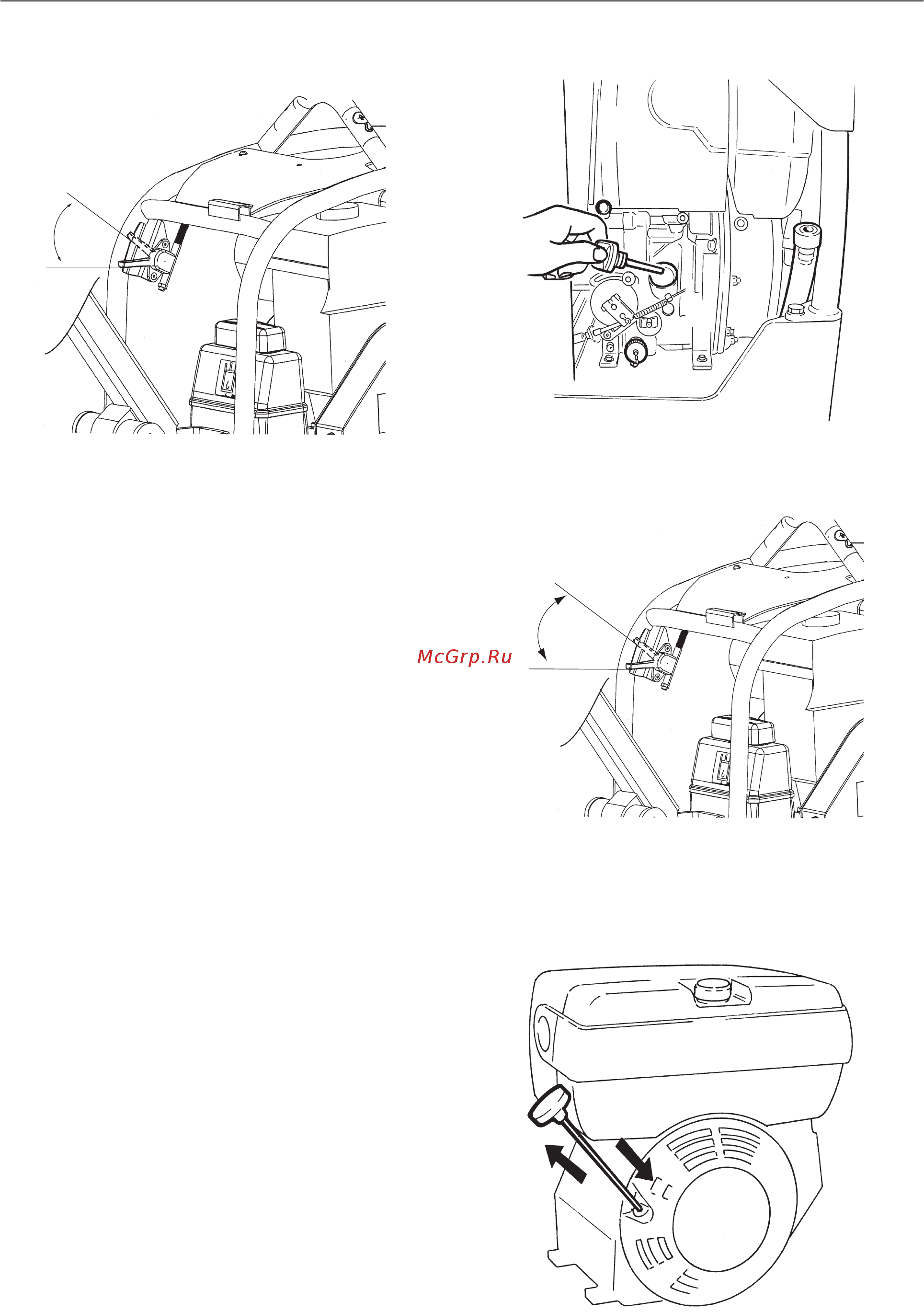 Atlas Copco LG 160 [20/36] Запуск двигателя ручной запуск hatz