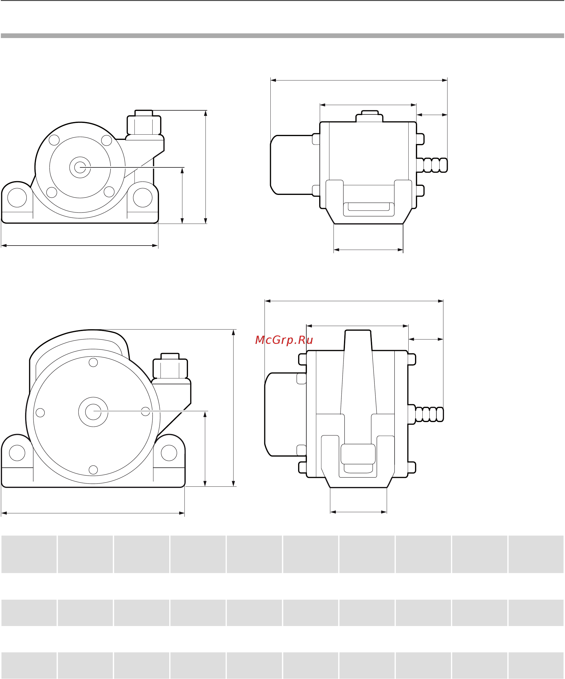 Atlas Copco EP 601B [16/20] Габаритные размеры ep