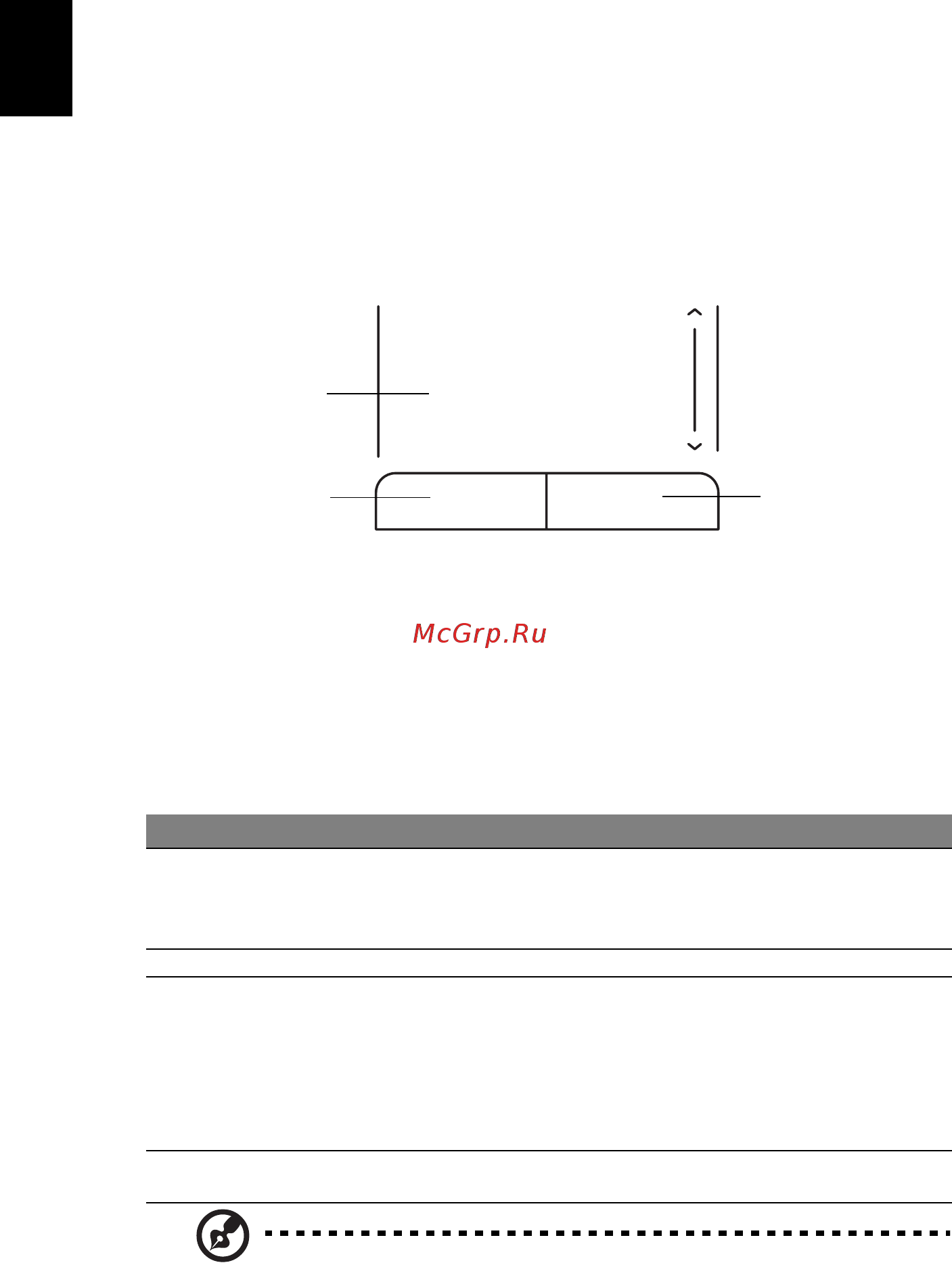 Acer ASPIRE ONE AO722 [1352/1810] Επιφάνεια αφής