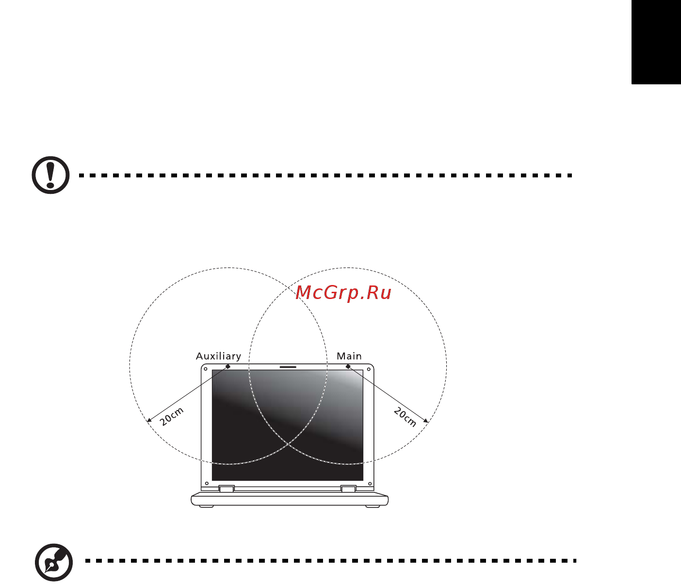 Acer ASPIRE ONE AO722 [1571/1810] Fcc rf 안전 요구 사항