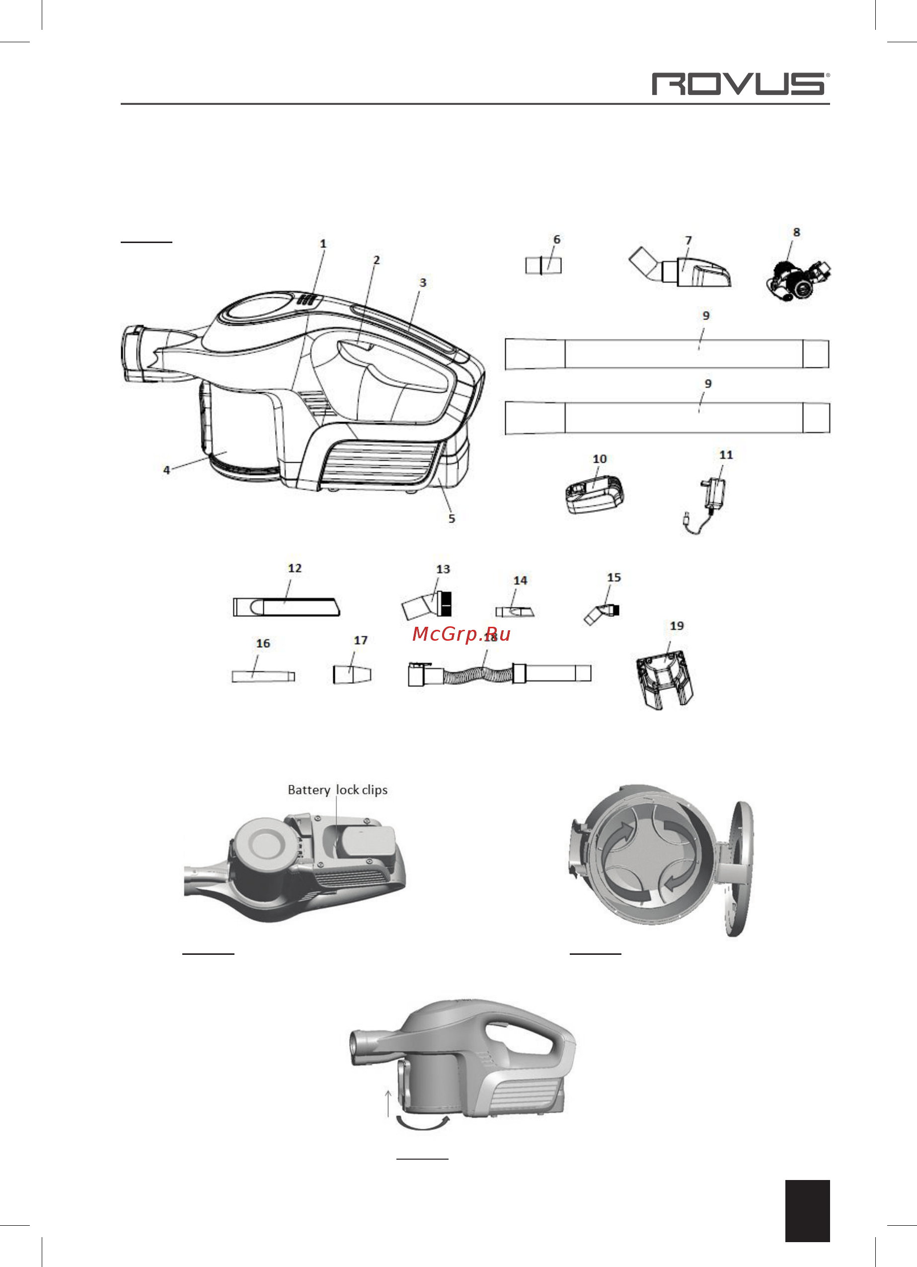 Rovus UVACUUM 3IN1 [3/96] En pictures