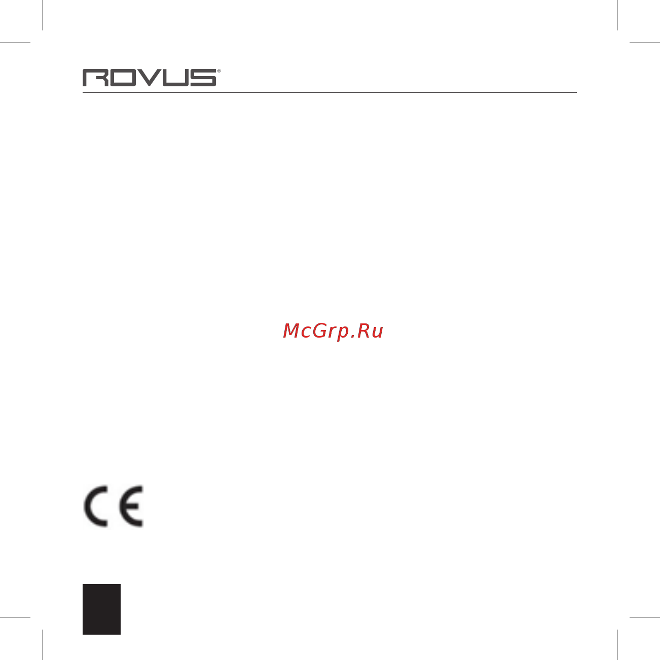 Rovus ULTRA LINT REMOVER Инструкция по эксплуатации онлайн [8/80] 282966