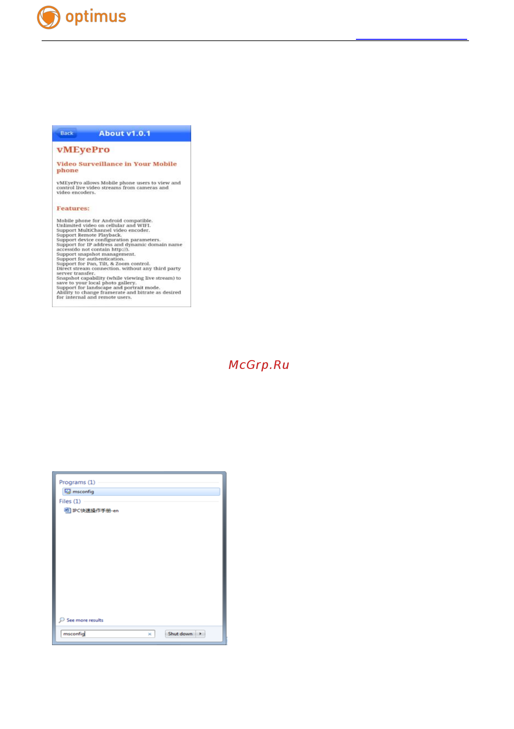 Optimus IP-H061.0W(2.8) Инструкция по эксплуатации онлайн [29/37] 282983